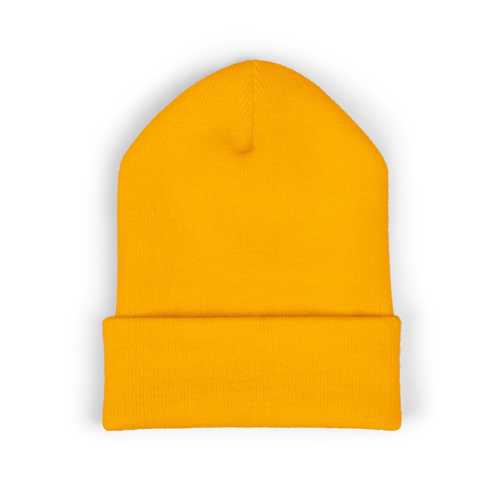 Aywa Malaabis Embroidered Beanie | Classic Cuffed Knit Hat | Minimal Streetwear Winter Cap