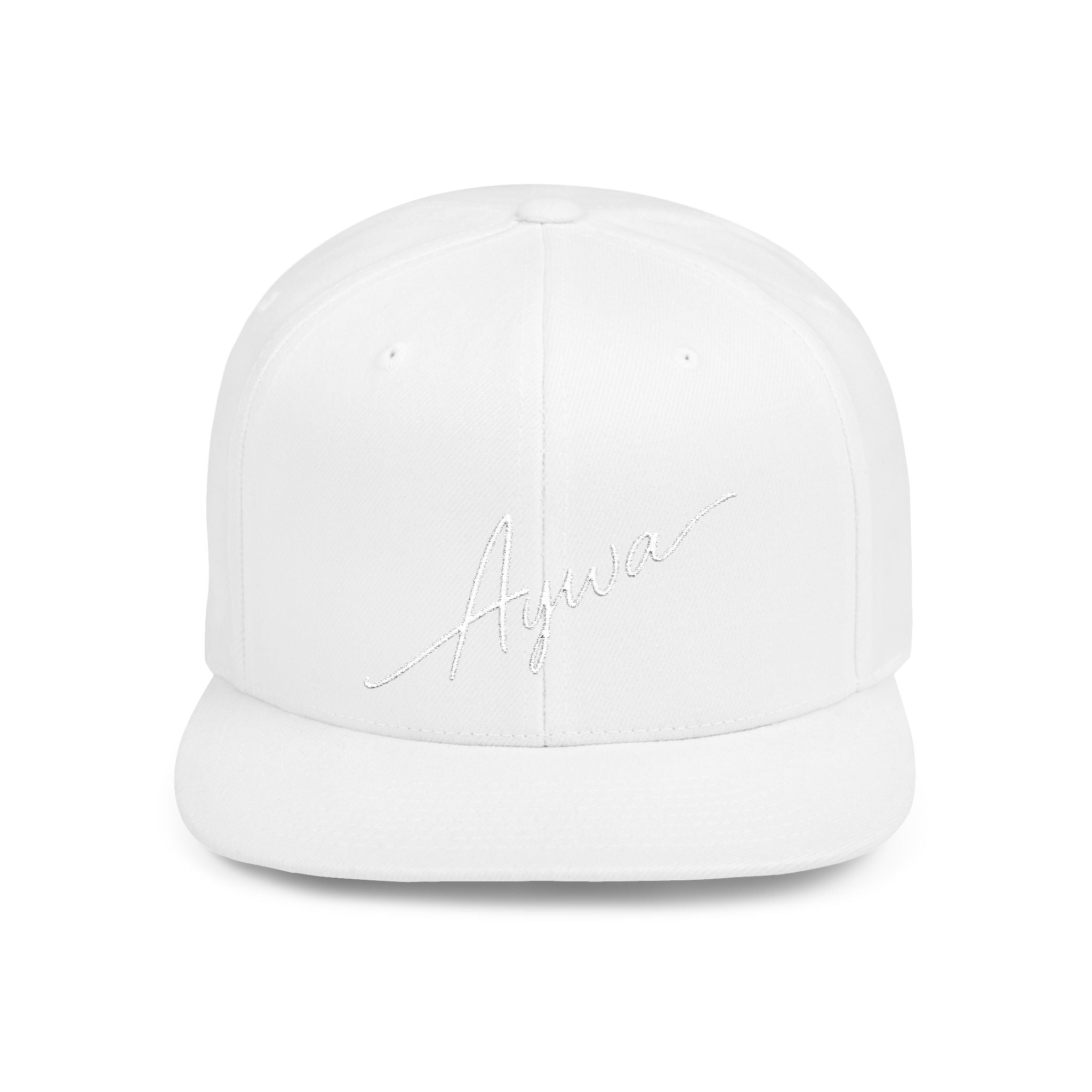 Aywa Malaabis Snapback Hat — Flat Bill Cap