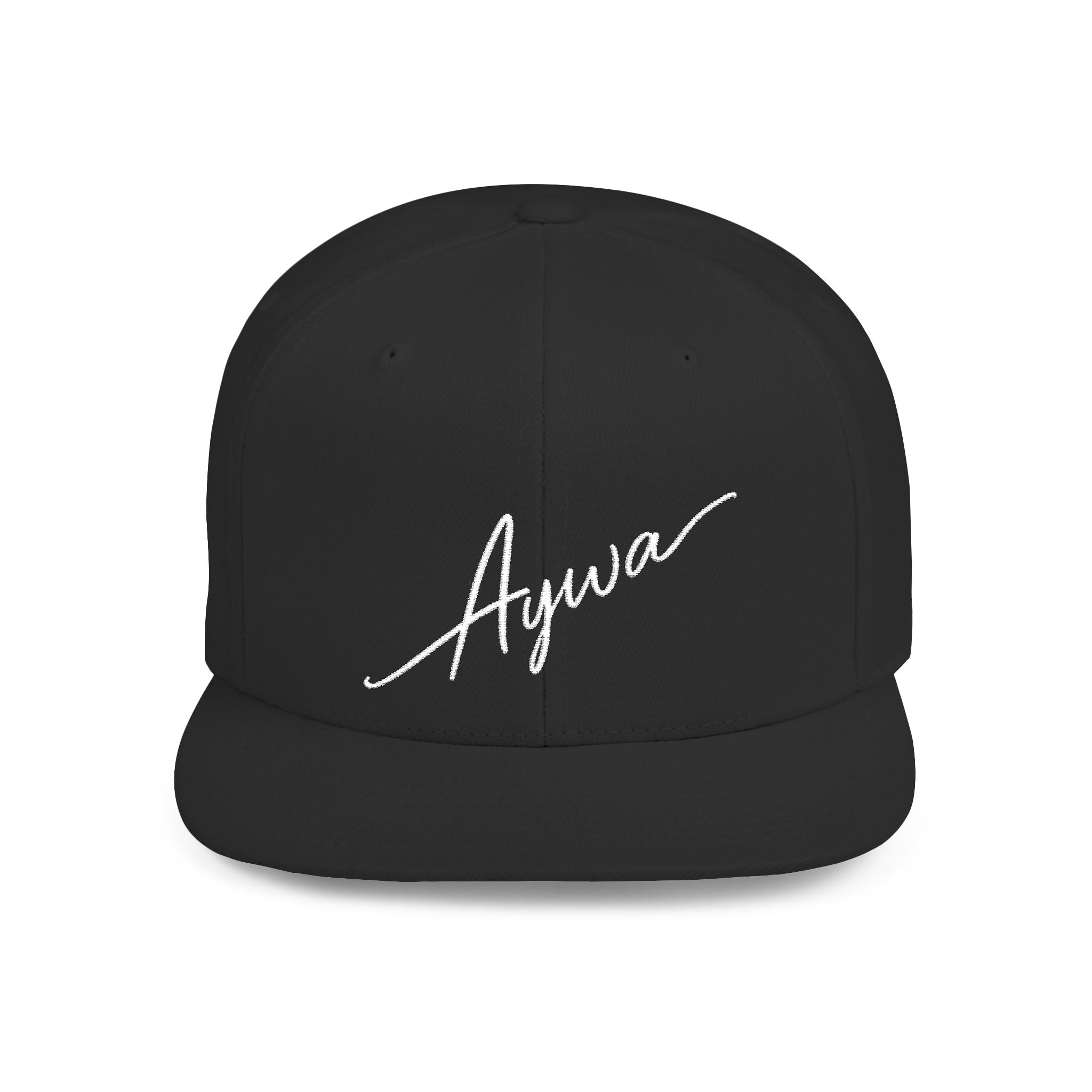 Aywa Malaabis Snapback Hat — Flat Bill Cap