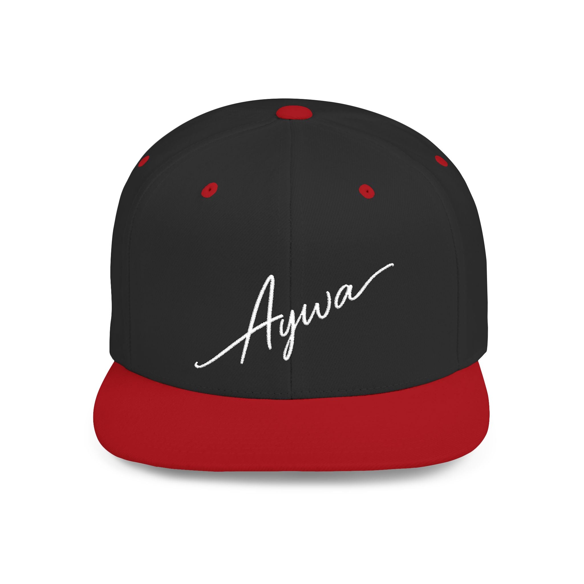 Aywa Malaabis Snapback Hat — Flat Bill Cap