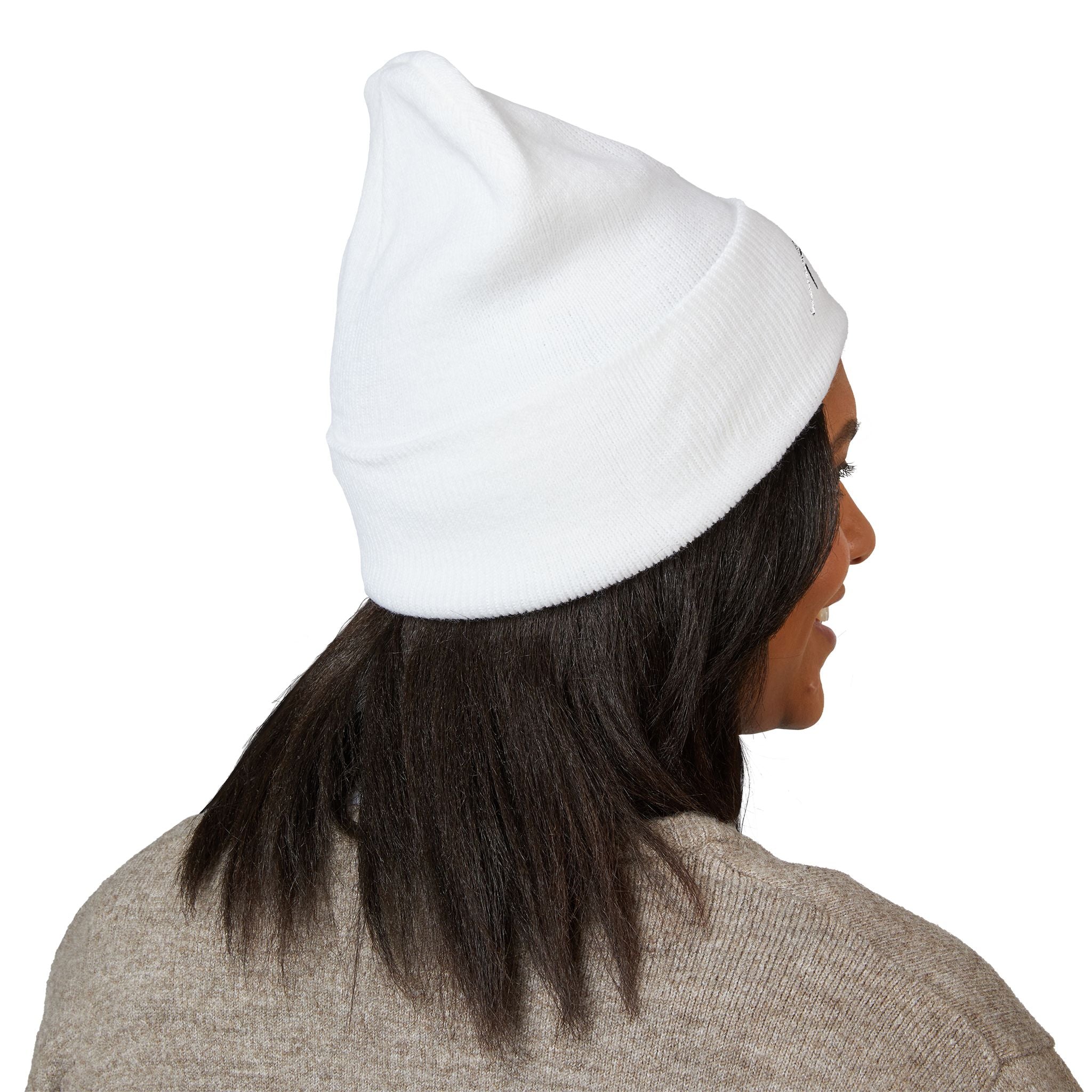 Aywa Malaabis Embroidered Beanie | Classic Cuffed Knit Hat | Minimal Streetwear Winter Cap