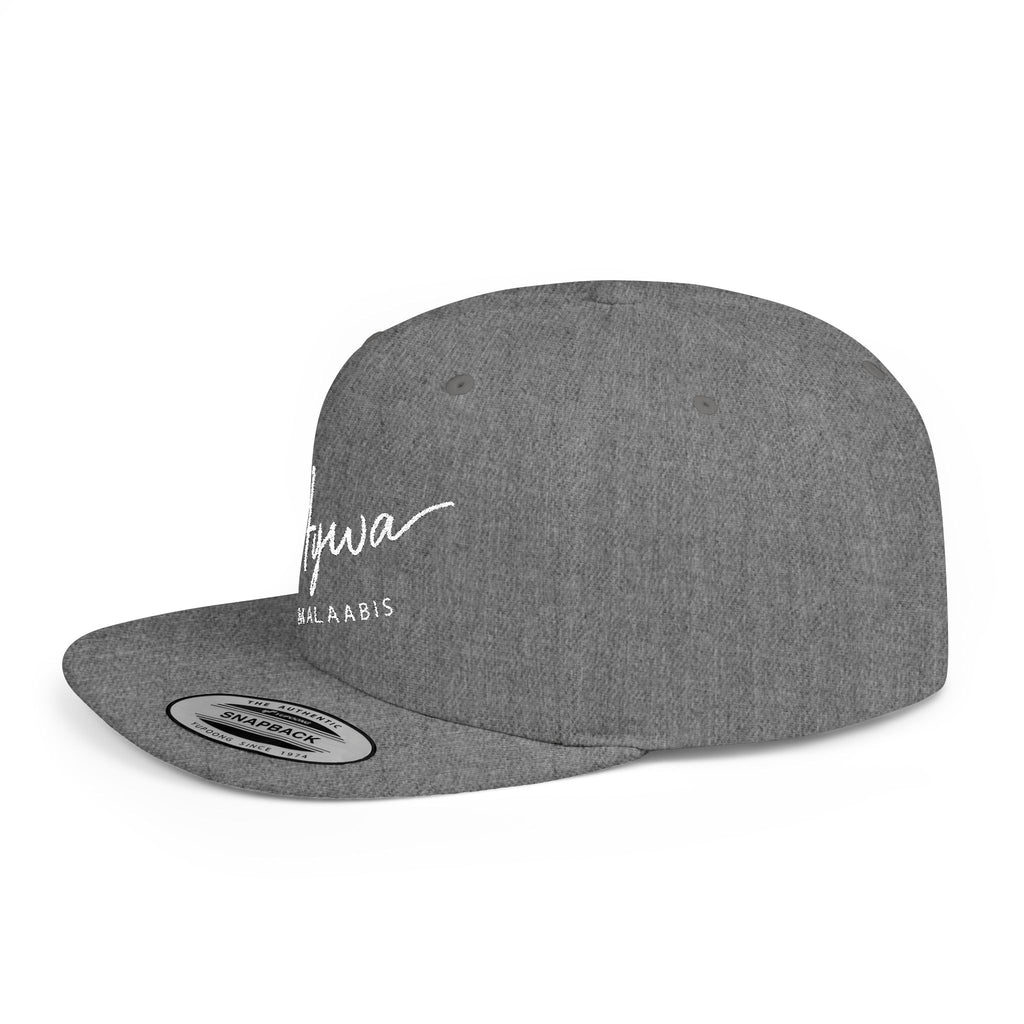 Aywa Snapback Hat — Flat Bill Cap
