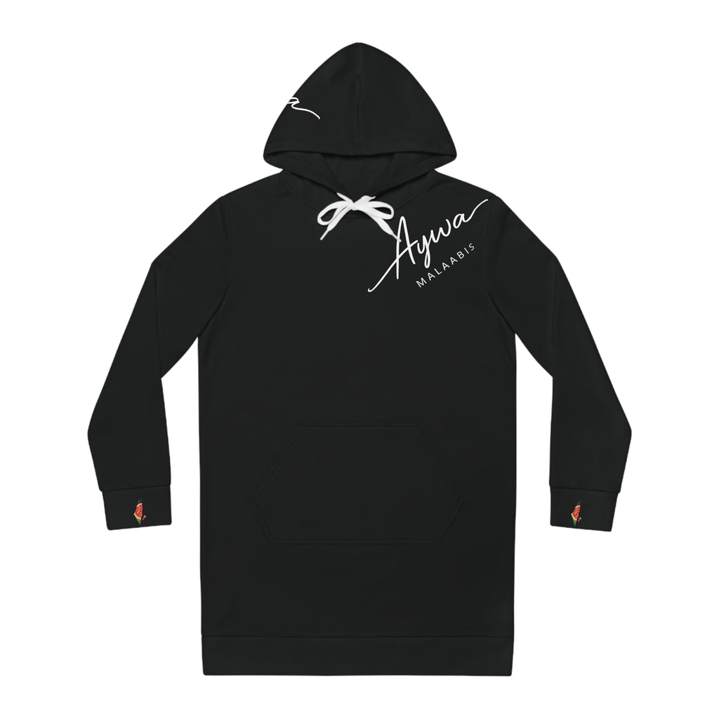 Aywa Malaabis - Aywa's Oversized Hoodie Dress - Regular White Font