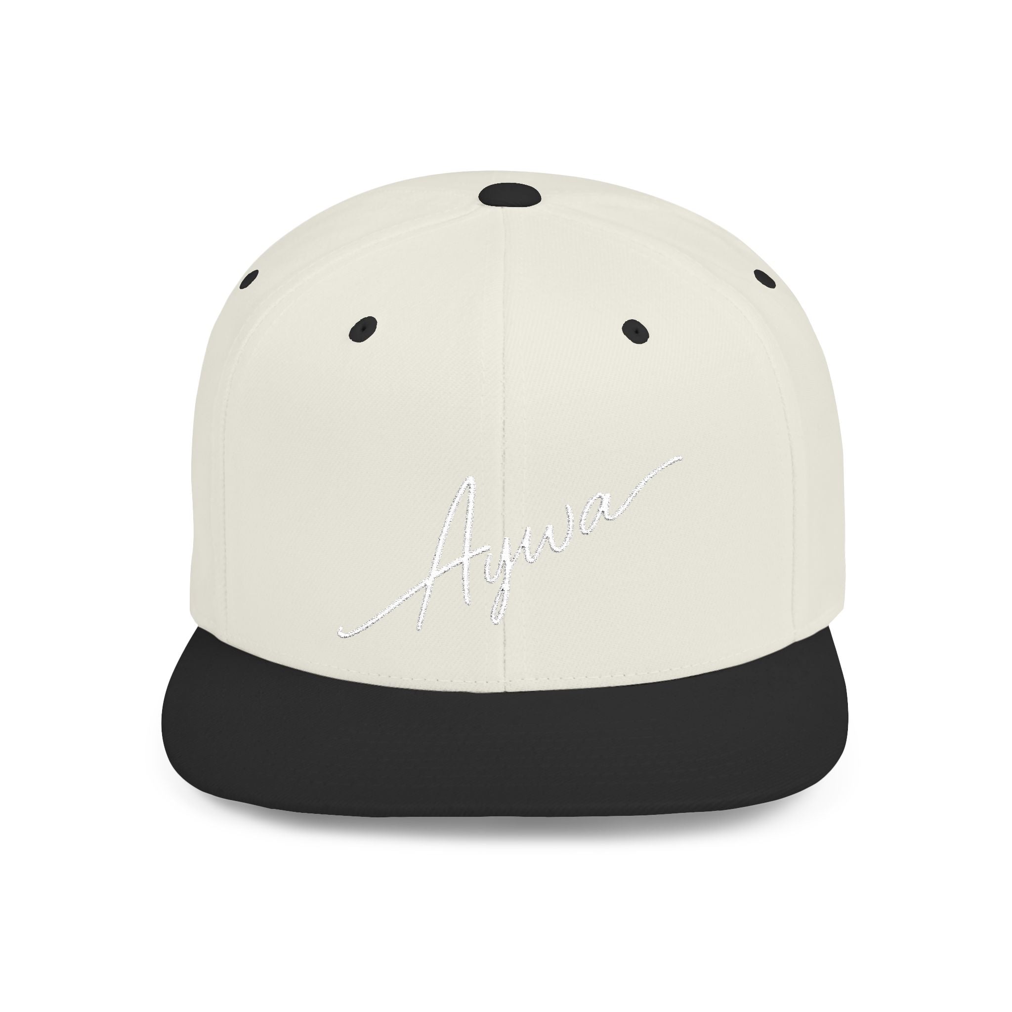 Aywa Malaabis Snapback Hat — Flat Bill Cap