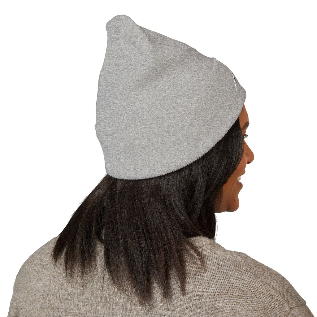 Aywa Malaabis Embroidered Beanie | Classic Cuffed Knit Hat | Minimal Streetwear Winter Cap