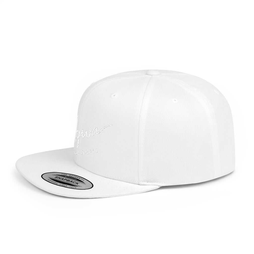 Aywa Snapback Hat — Flat Bill Cap