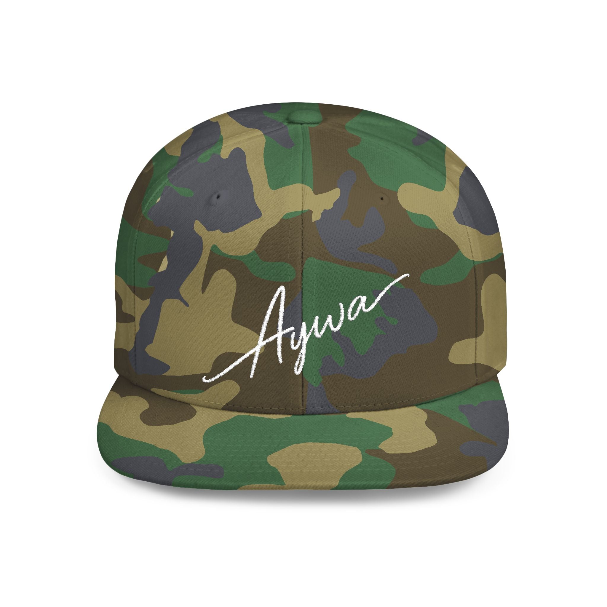 Aywa Malaabis Snapback Hat — Flat Bill Cap