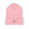 Aywa Malaabis Embroidered Beanie | Classic Cuffed Knit Hat | Minimal Streetwear Winter Cap