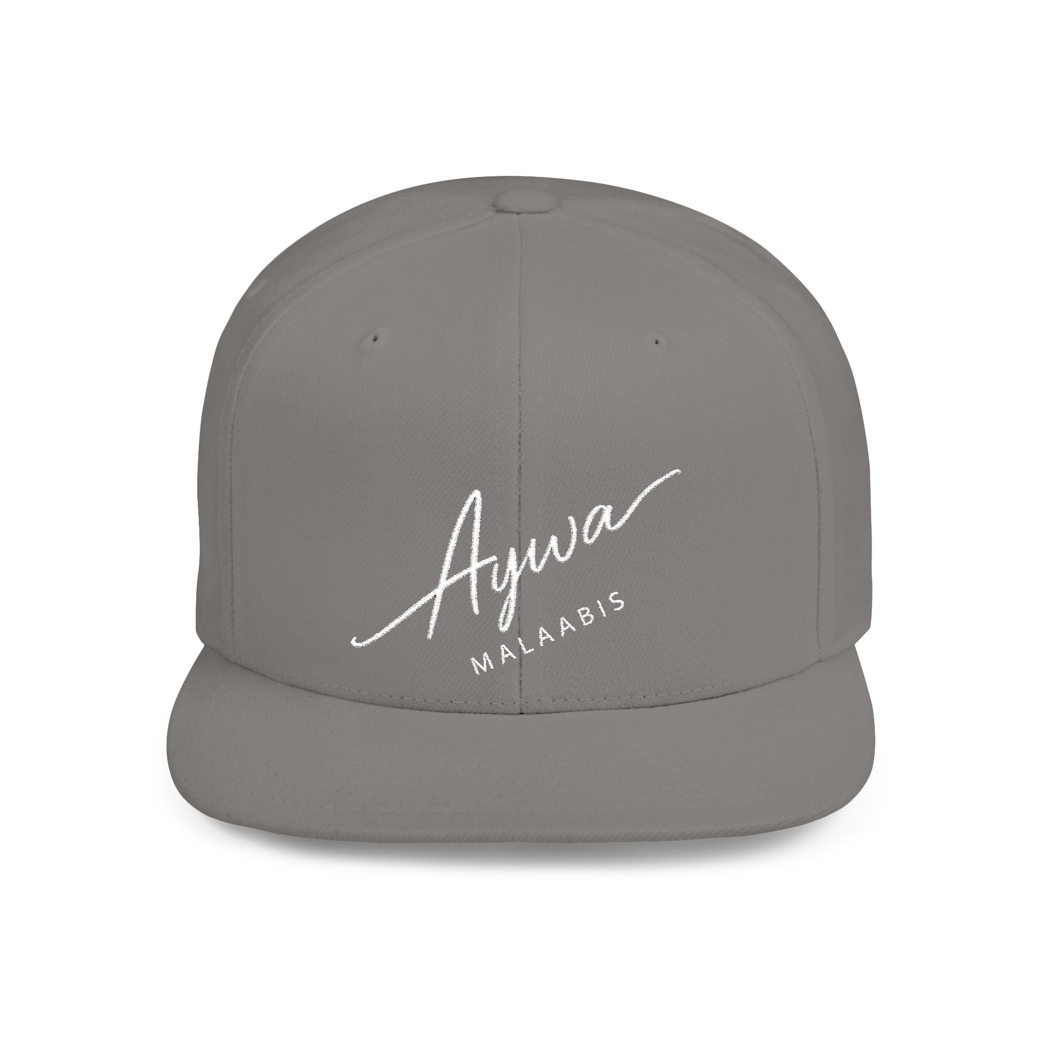 Aywa Snapback — Flat Bill Cap