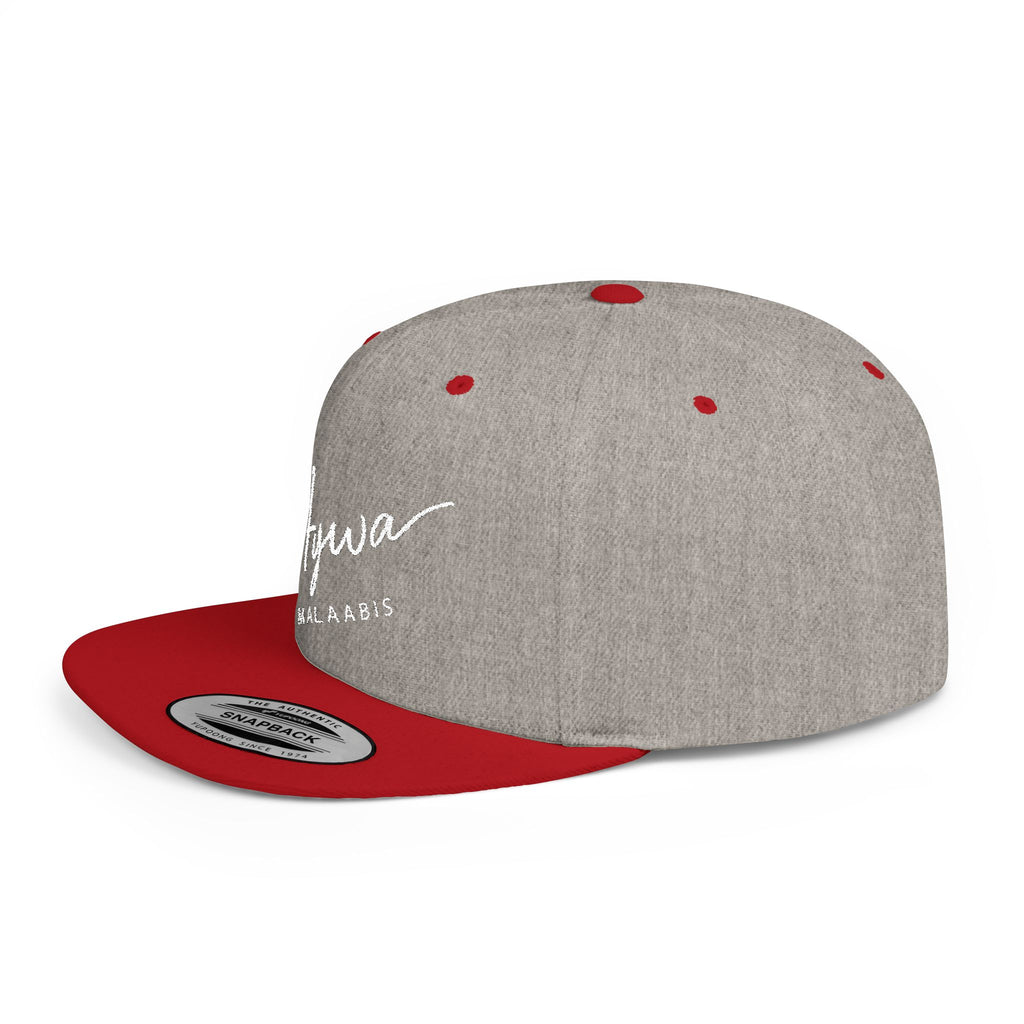 Aywa Snapback Hat — Flat Bill Cap