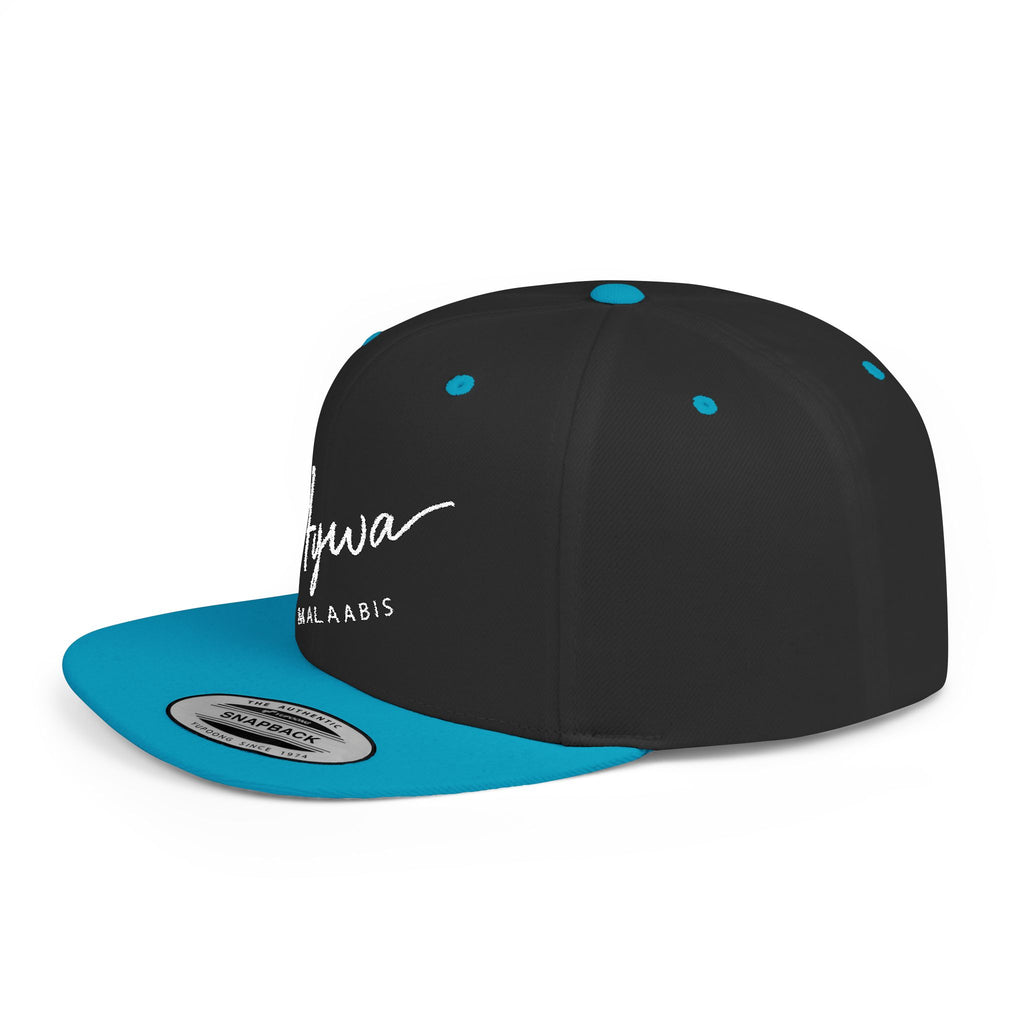 Aywa Snapback Hat — Flat Bill Cap