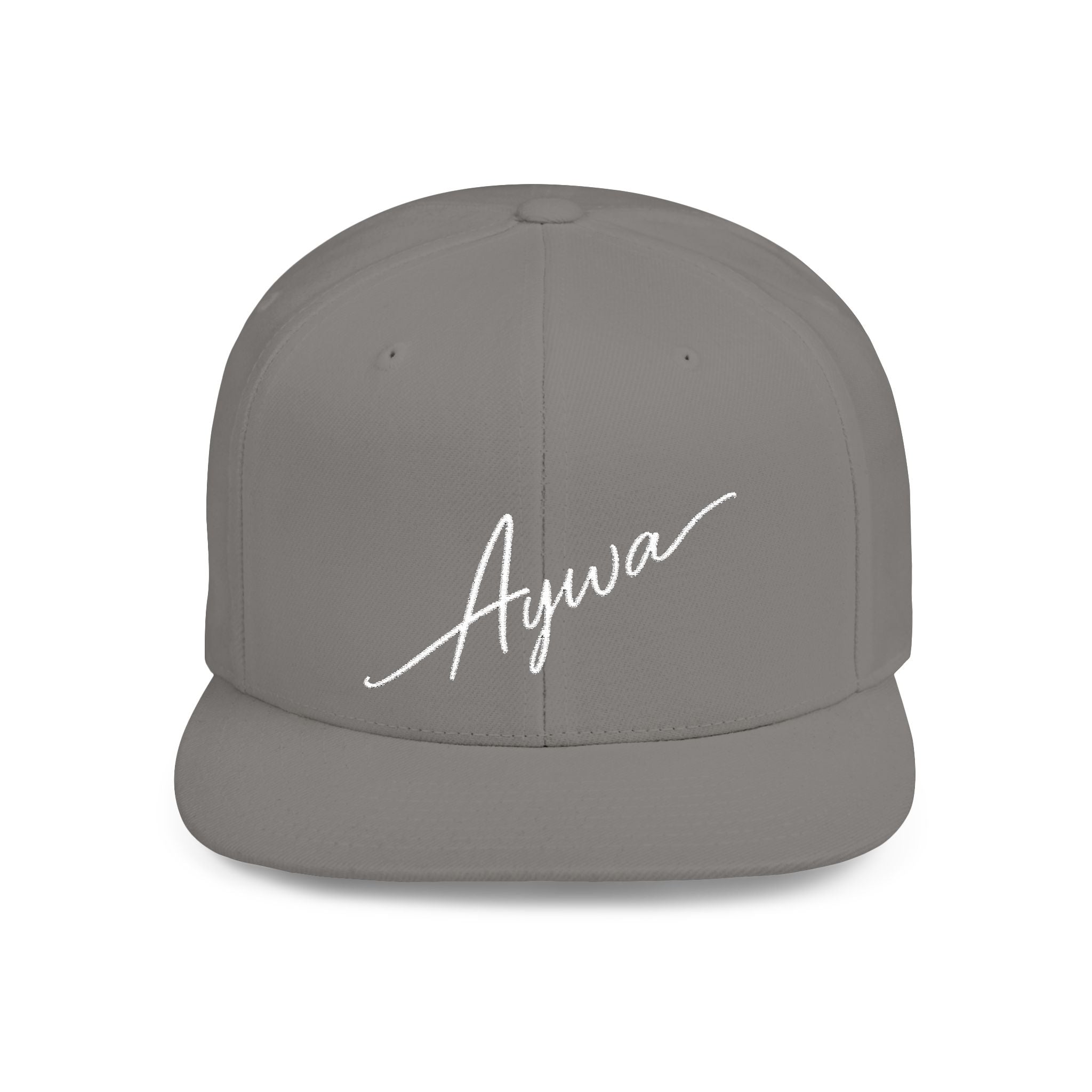 Aywa Malaabis Snapback Hat — Flat Bill Cap