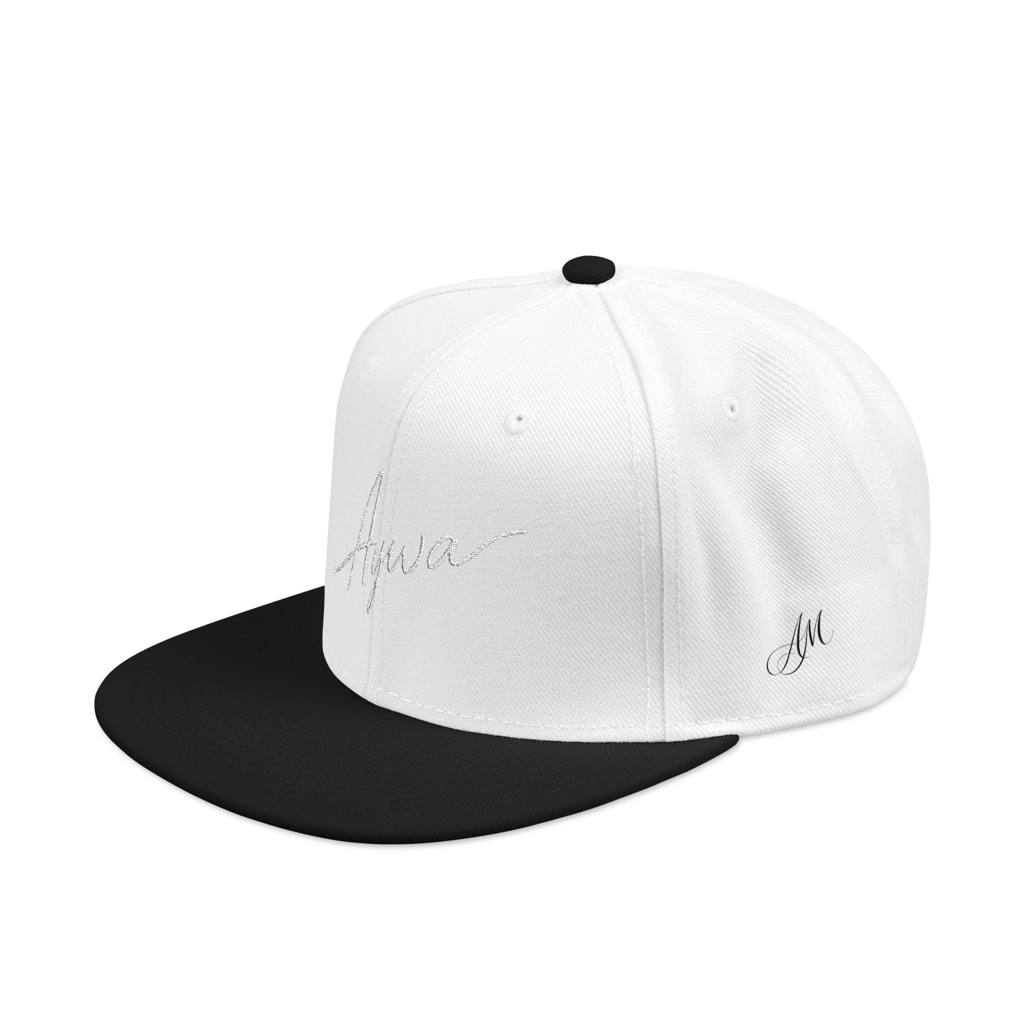 Aywa Malaabis Snapback Hat — Embroidered 'Aywa' Streetwear Cap