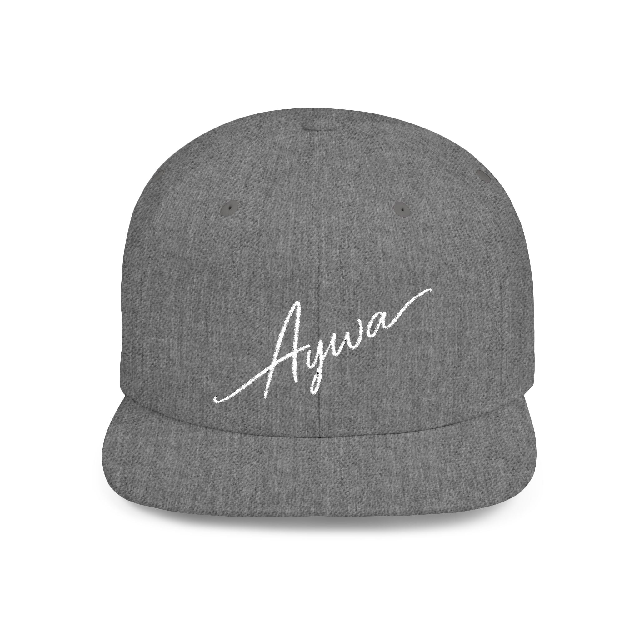 Aywa Malaabis Snapback Hat — Flat Bill Cap