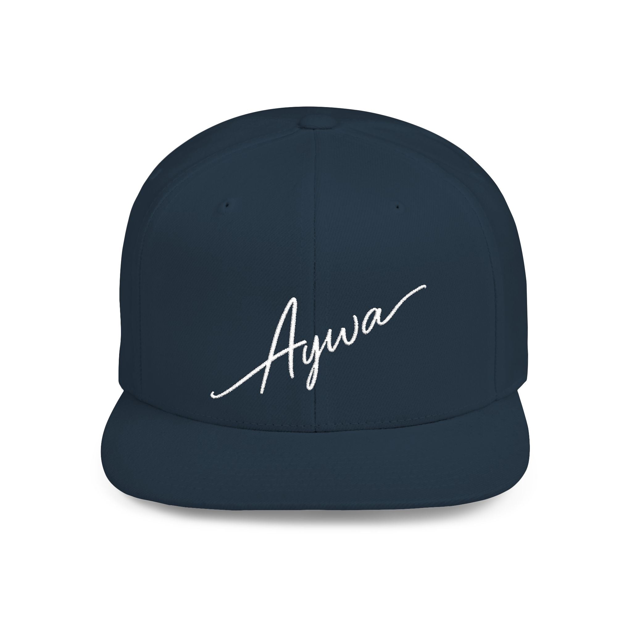 Aywa Malaabis Snapback Hat — Flat Bill Cap