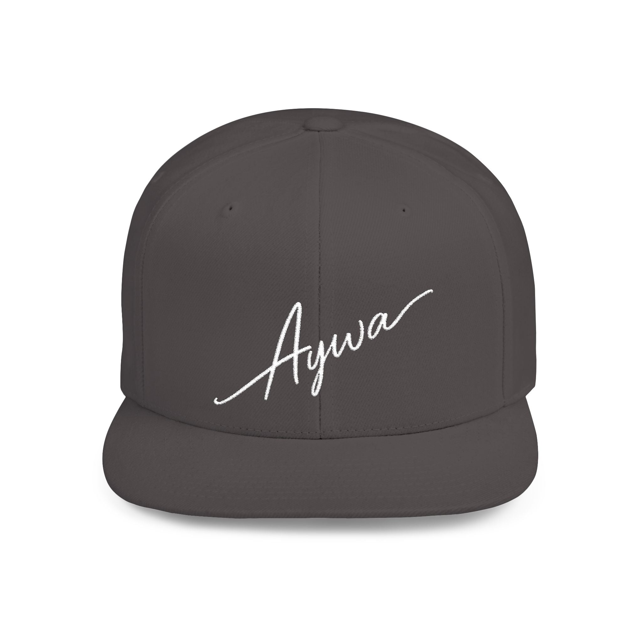 Aywa Malaabis Snapback Hat — Flat Bill Cap