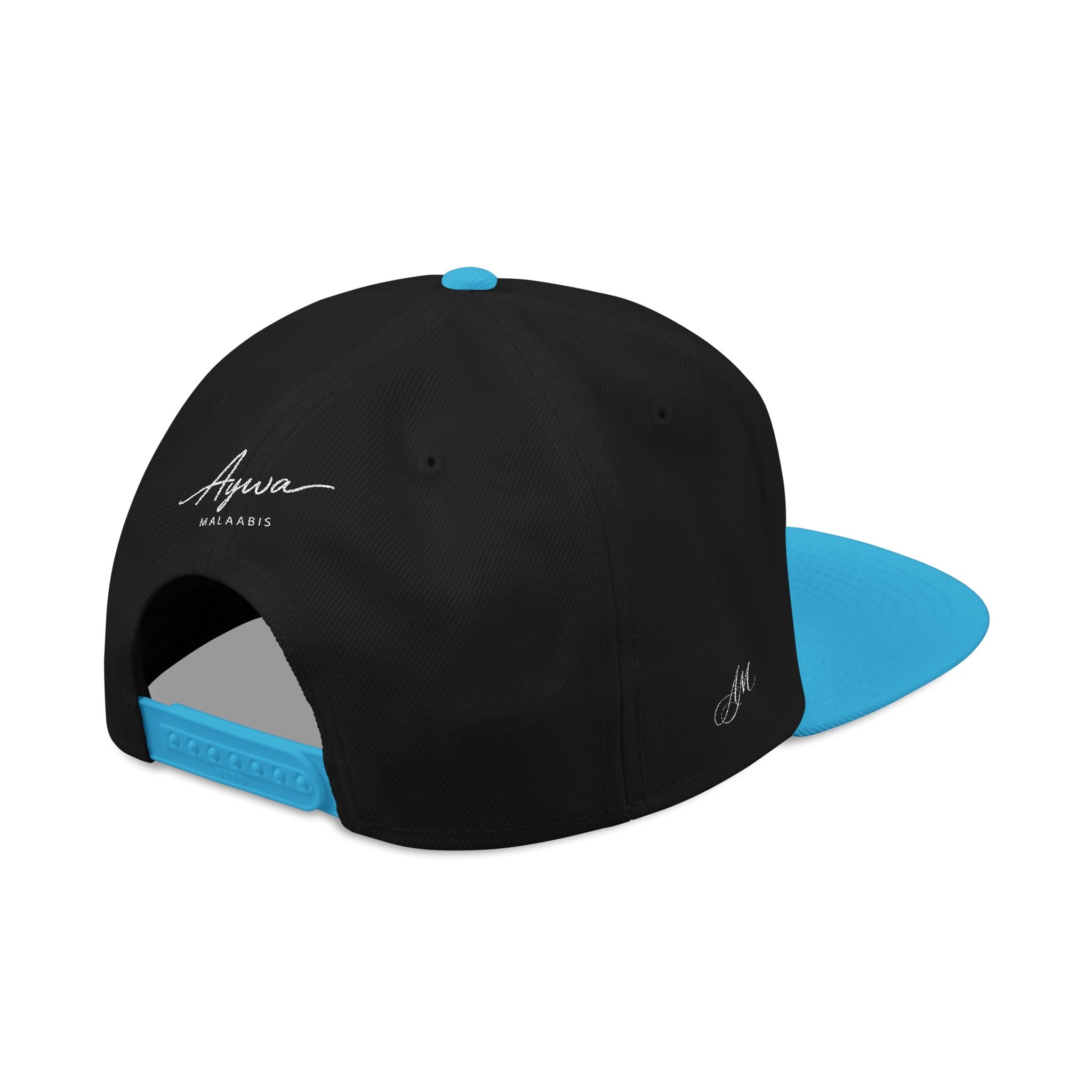 Aywa Malaabis Snapback Hat — Embroidered 'Aywa' Streetwear Cap