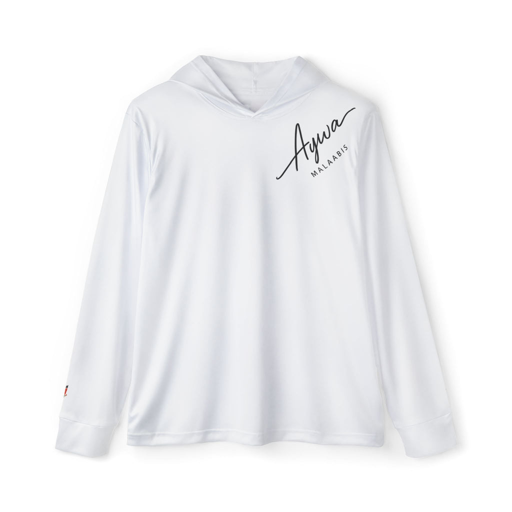 Aywa Malaabis - Aywa's Aqua Waves Sports Hoodie - Regular Black Font