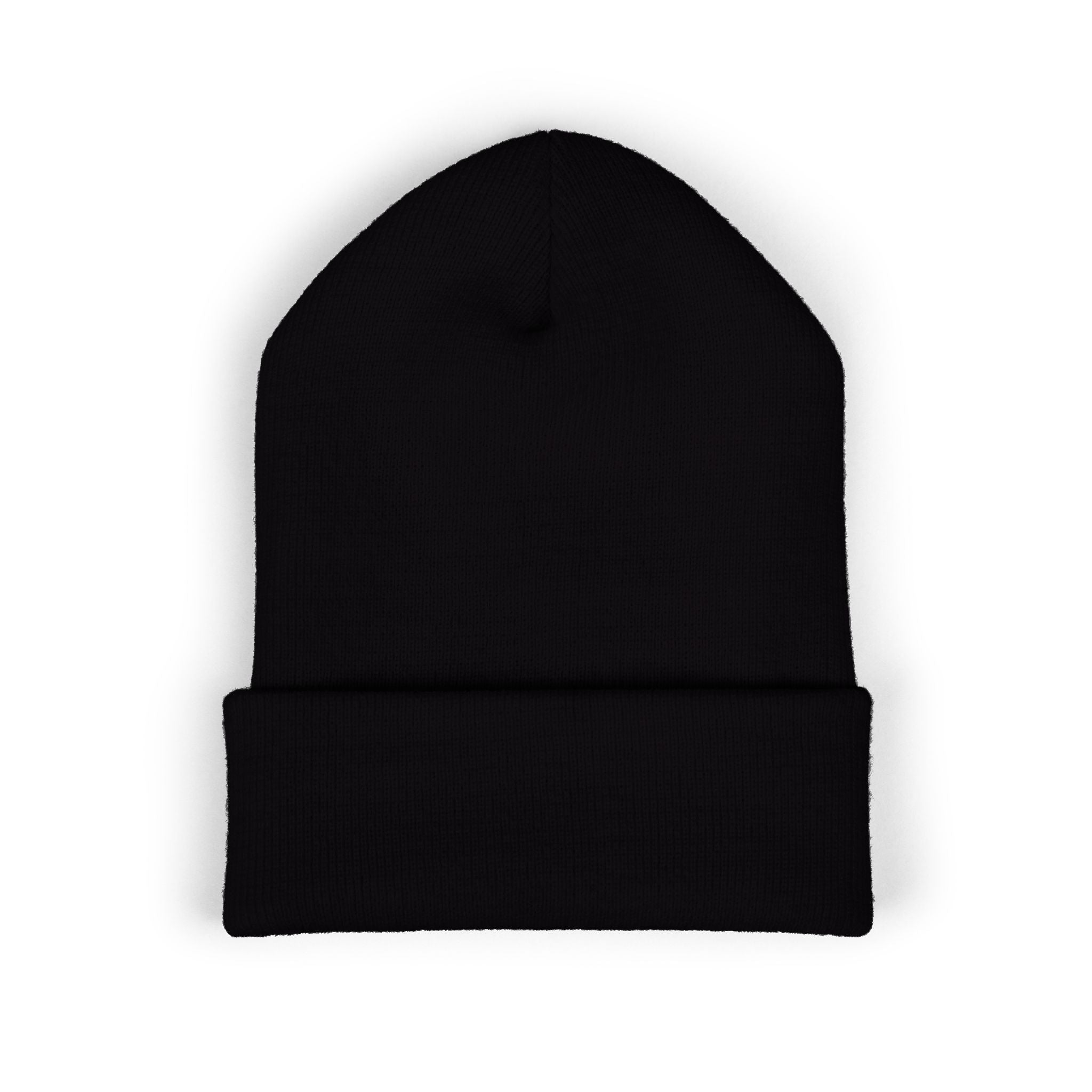 Aywa Malaabis Embroidered Beanie | Classic Cuffed Knit Hat | Minimal Streetwear Winter Cap