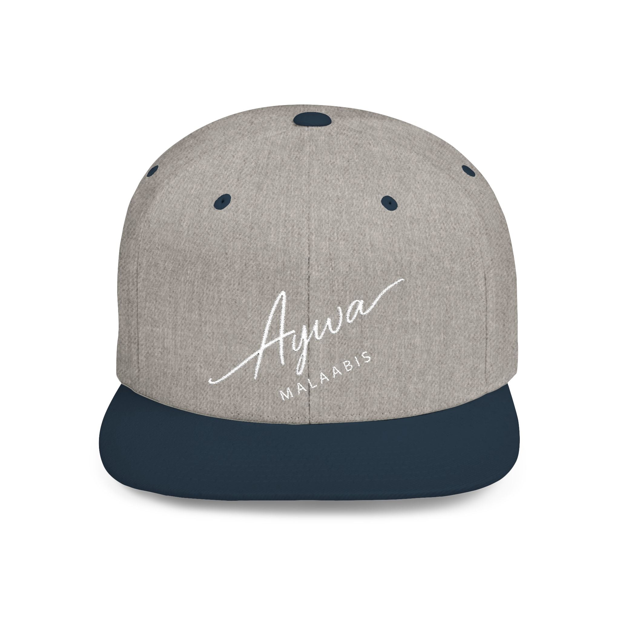 Aywa Snapback — Flat Bill Cap