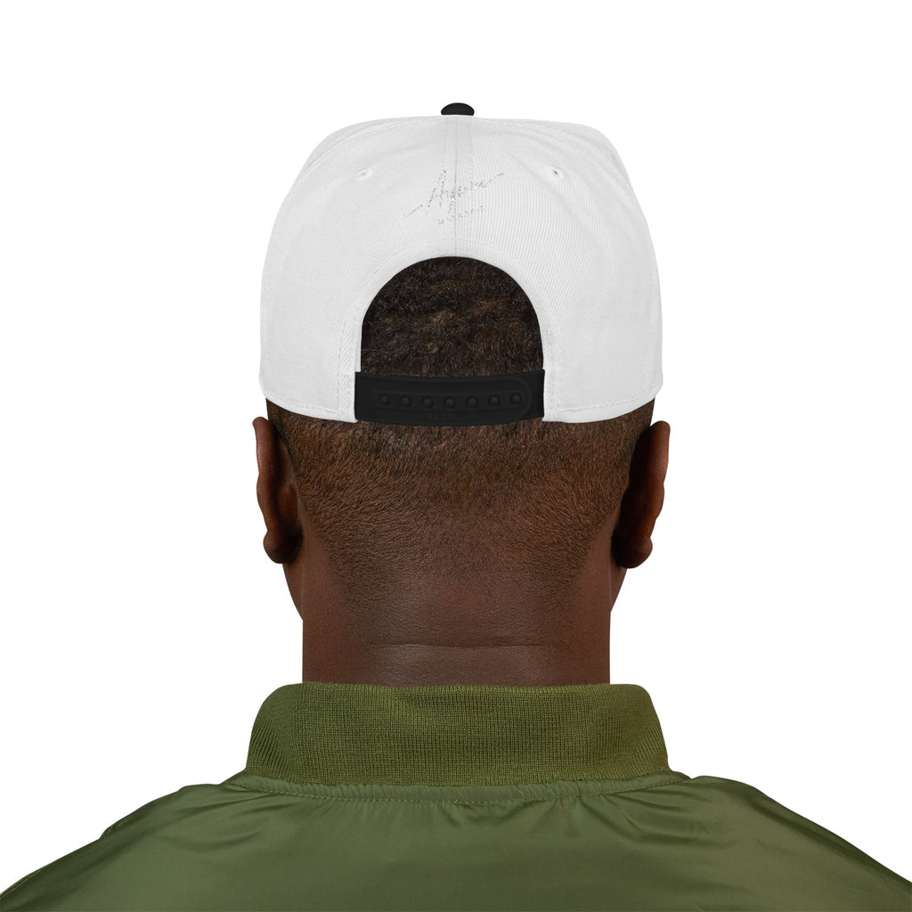 Aywa Malaabis Snapback Hat — Embroidered 'Aywa' Streetwear Cap