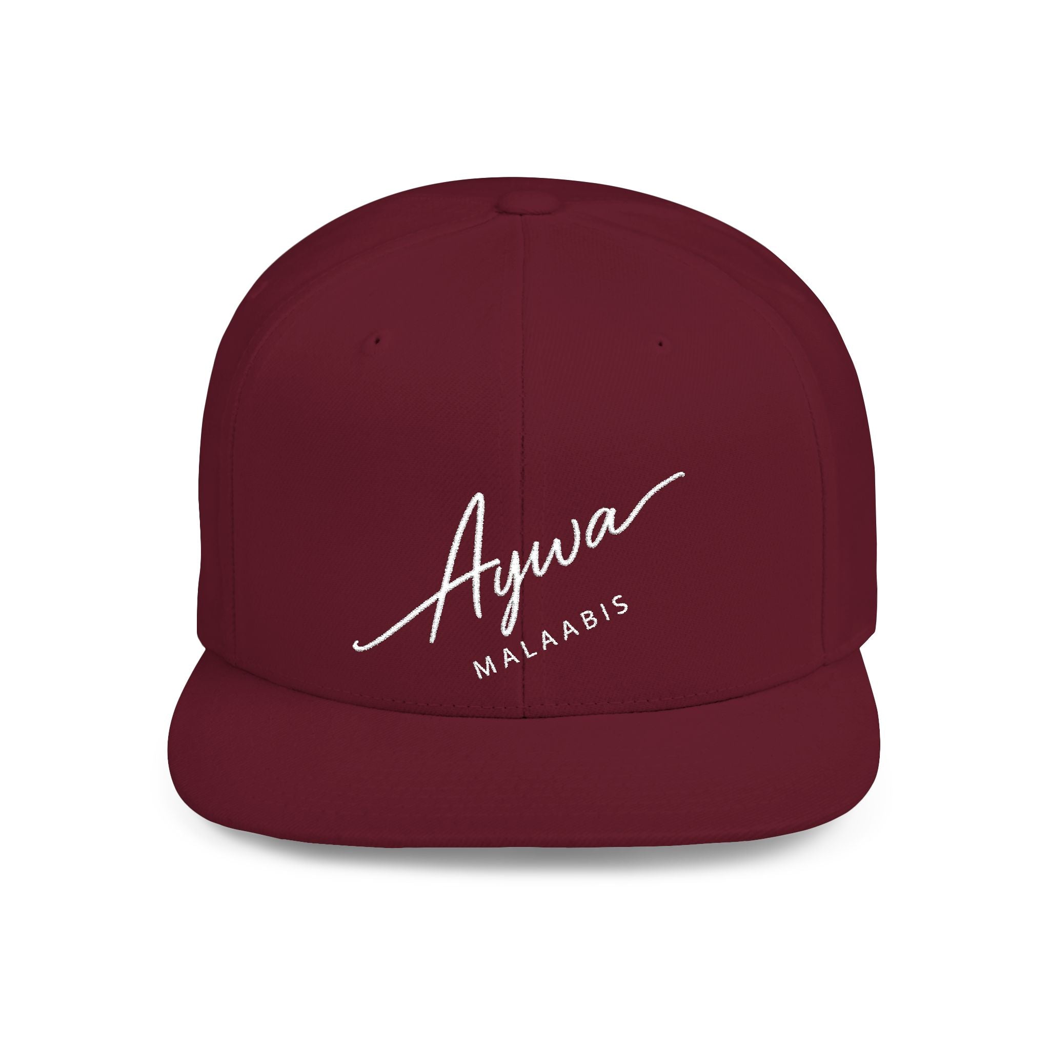 Aywa Snapback — Flat Bill Cap