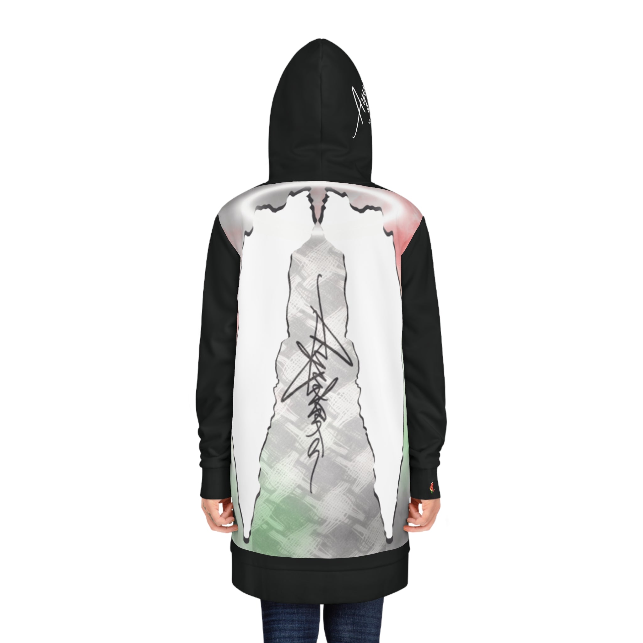 Aywa Malaabis - Aywa's Oversized Hoodie Dress - Regular White Font