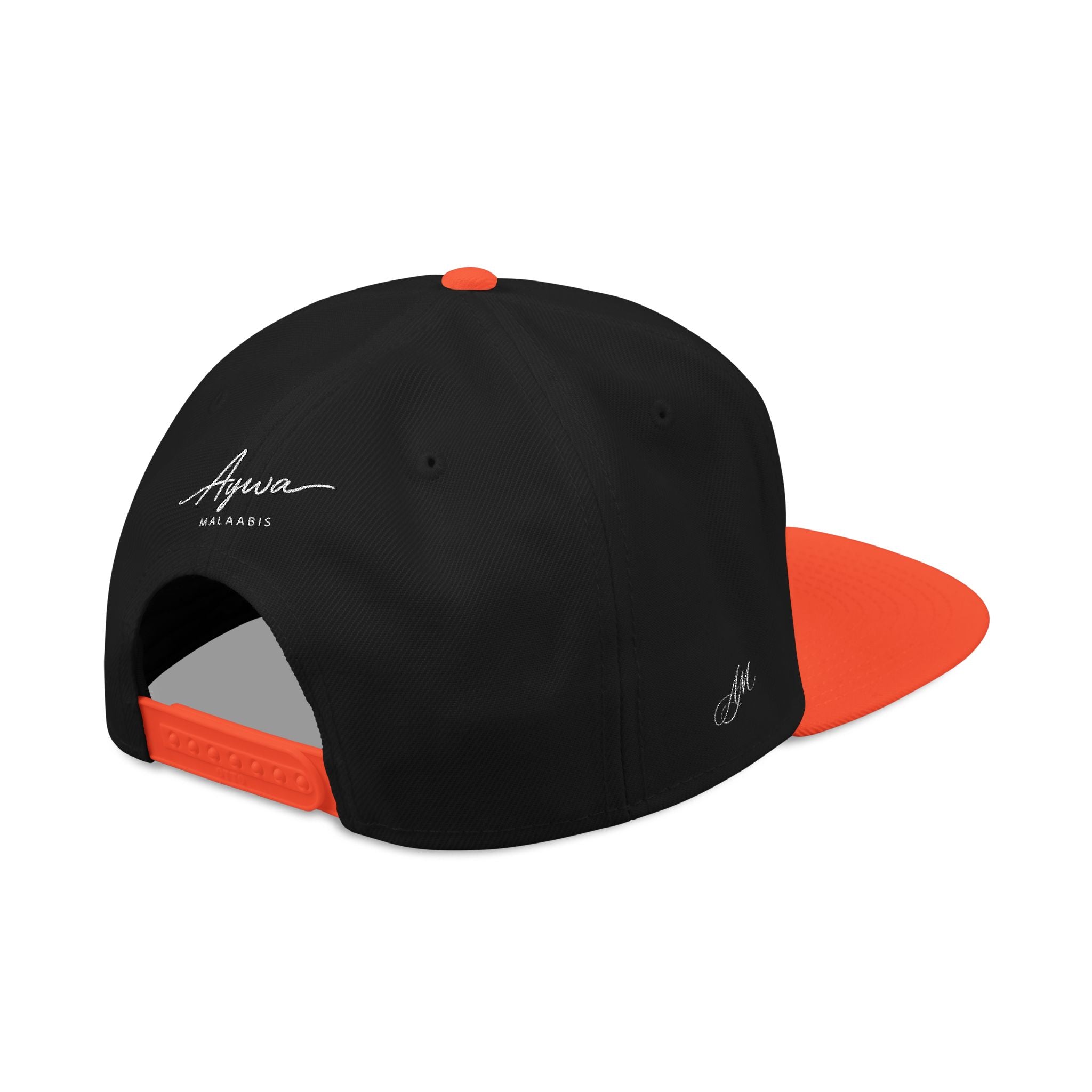 Aywa Malaabis Snapback Hat — Embroidered 'Aywa' Streetwear Cap