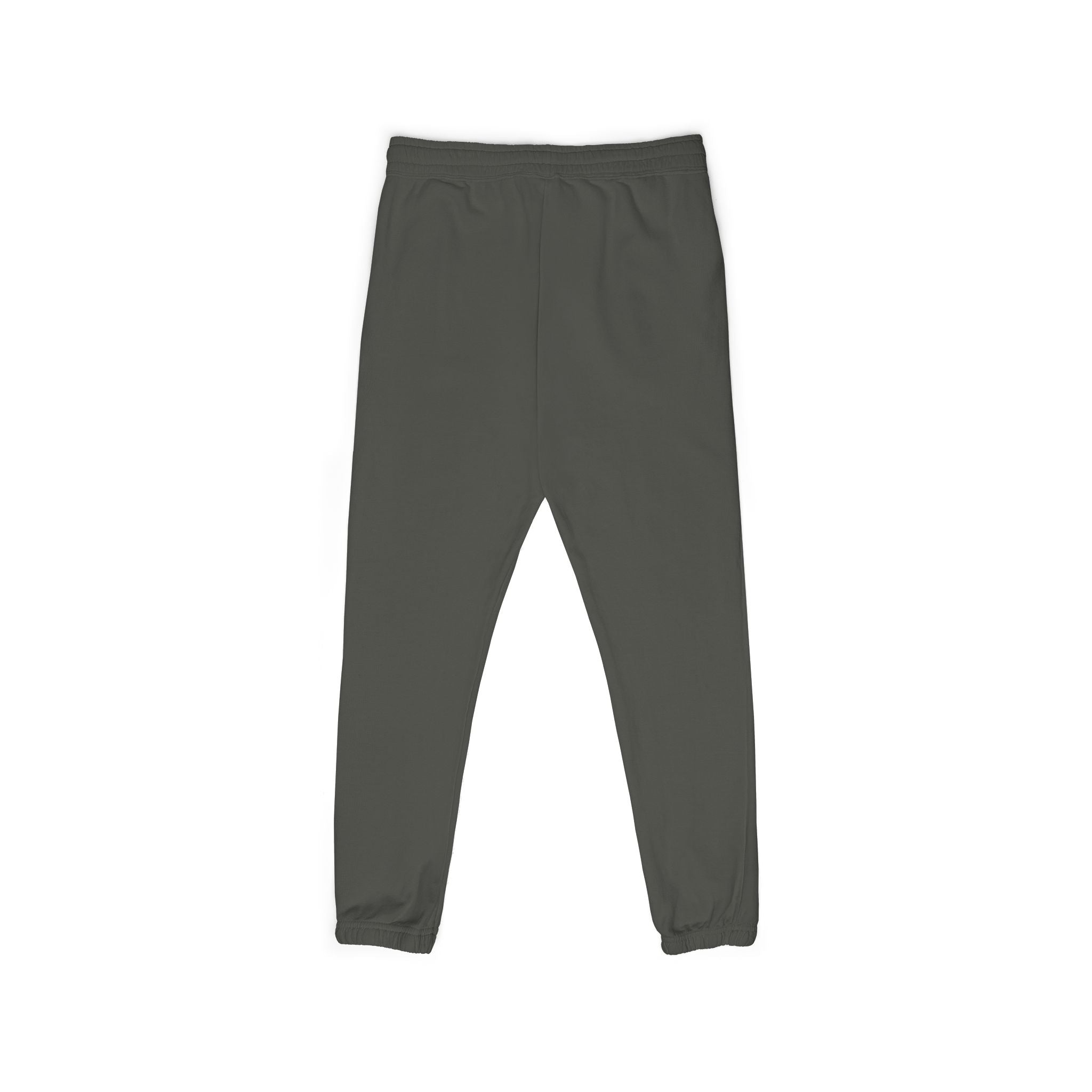 Aywa Joggers — "Amor" Script Graphic Fleece Sweatpants