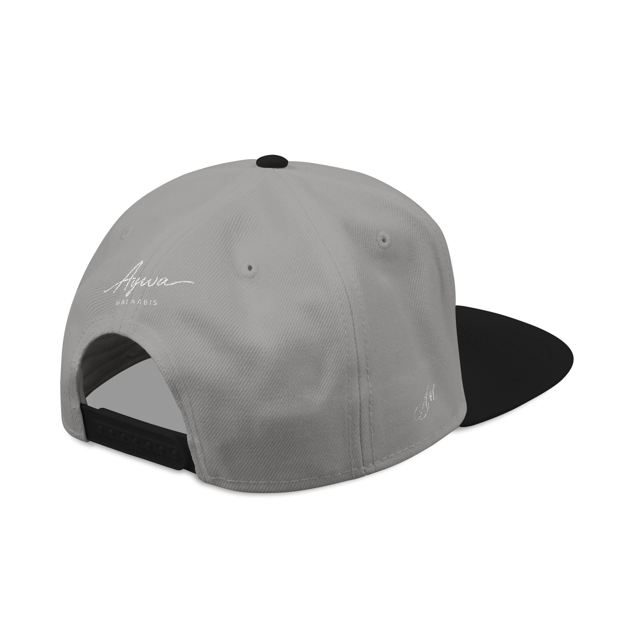 Aywa Malaabis Snapback Hat — Embroidered 'Aywa' Streetwear Cap