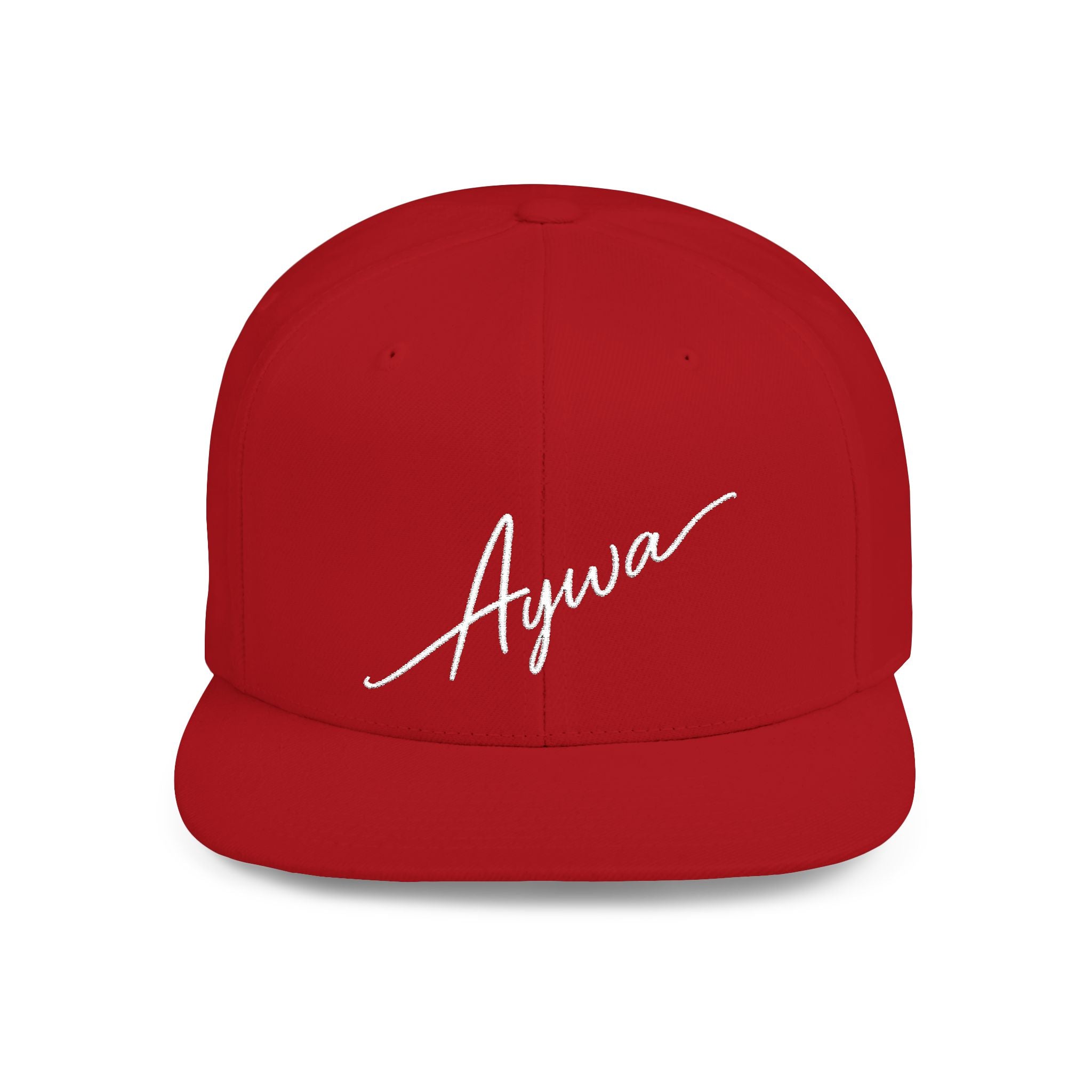 Aywa Malaabis Snapback Hat — Flat Bill Cap