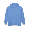 Aywa Malaabis - Signature Script Zip Hoodie- White Font