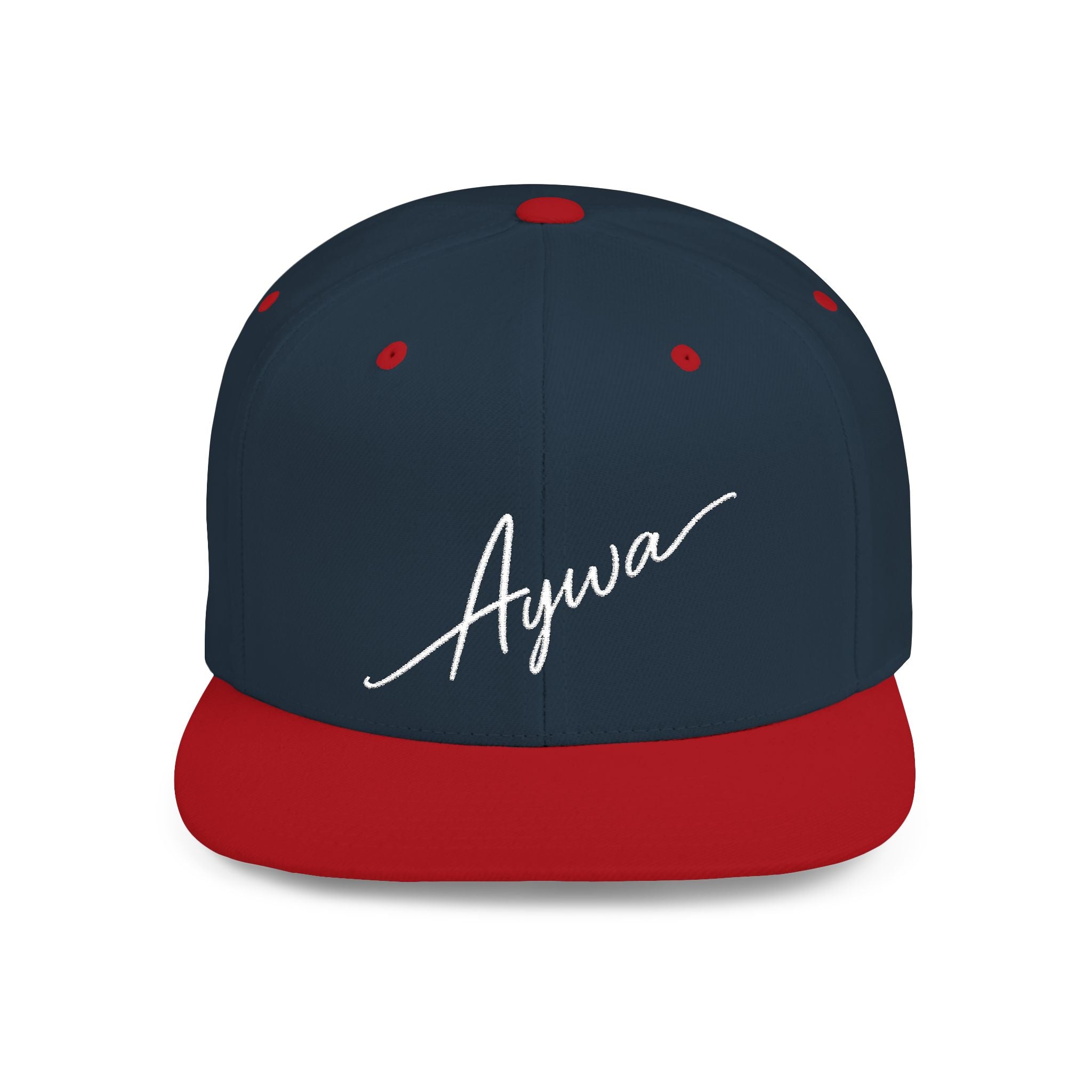 Aywa Malaabis Snapback Hat — Flat Bill Cap