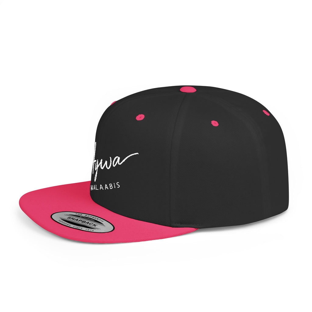 Aywa Snapback Hat — Flat Bill Cap