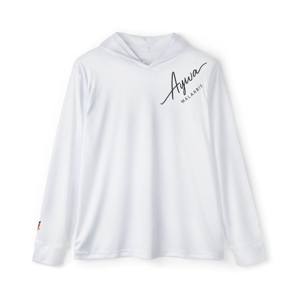 Aywa Malaabis - Aywa's Aqua Waves Sports Hoodie - Regular Black Font