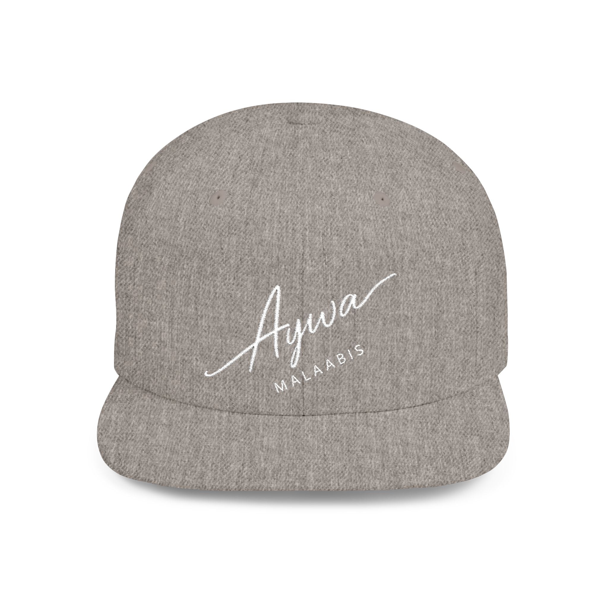 Aywa Snapback — Flat Bill Cap
