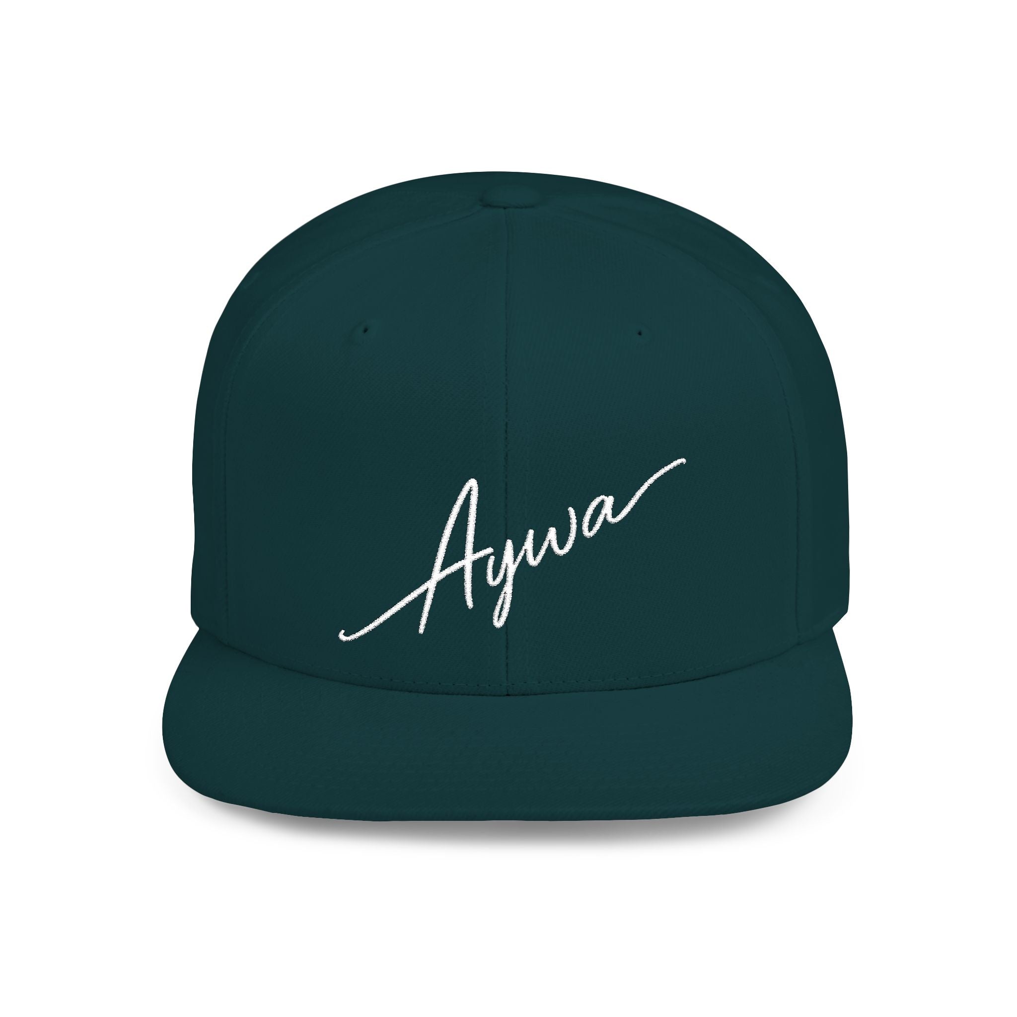 Aywa Malaabis Snapback Hat — Flat Bill Cap