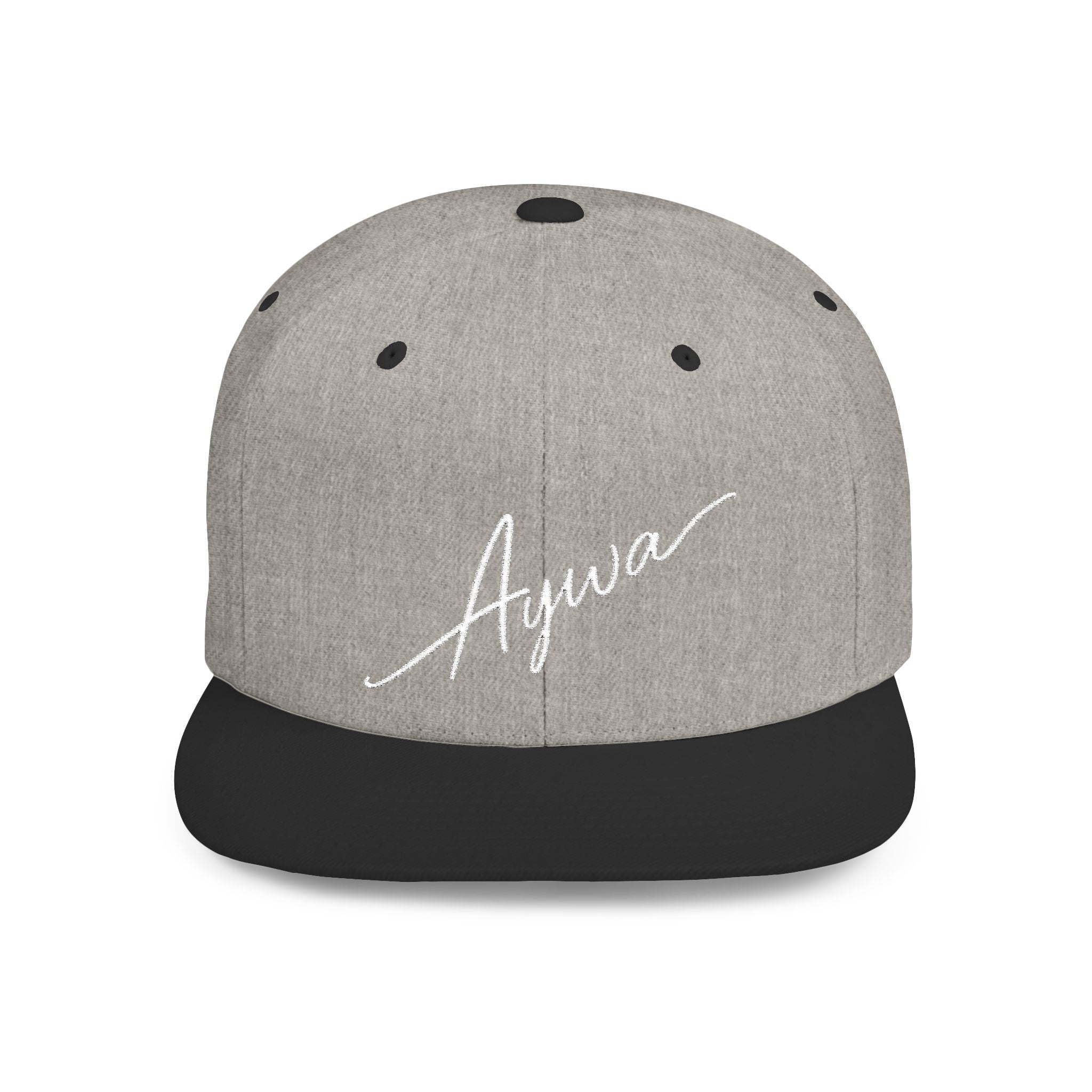 Aywa Malaabis Snapback Hat — Flat Bill Cap