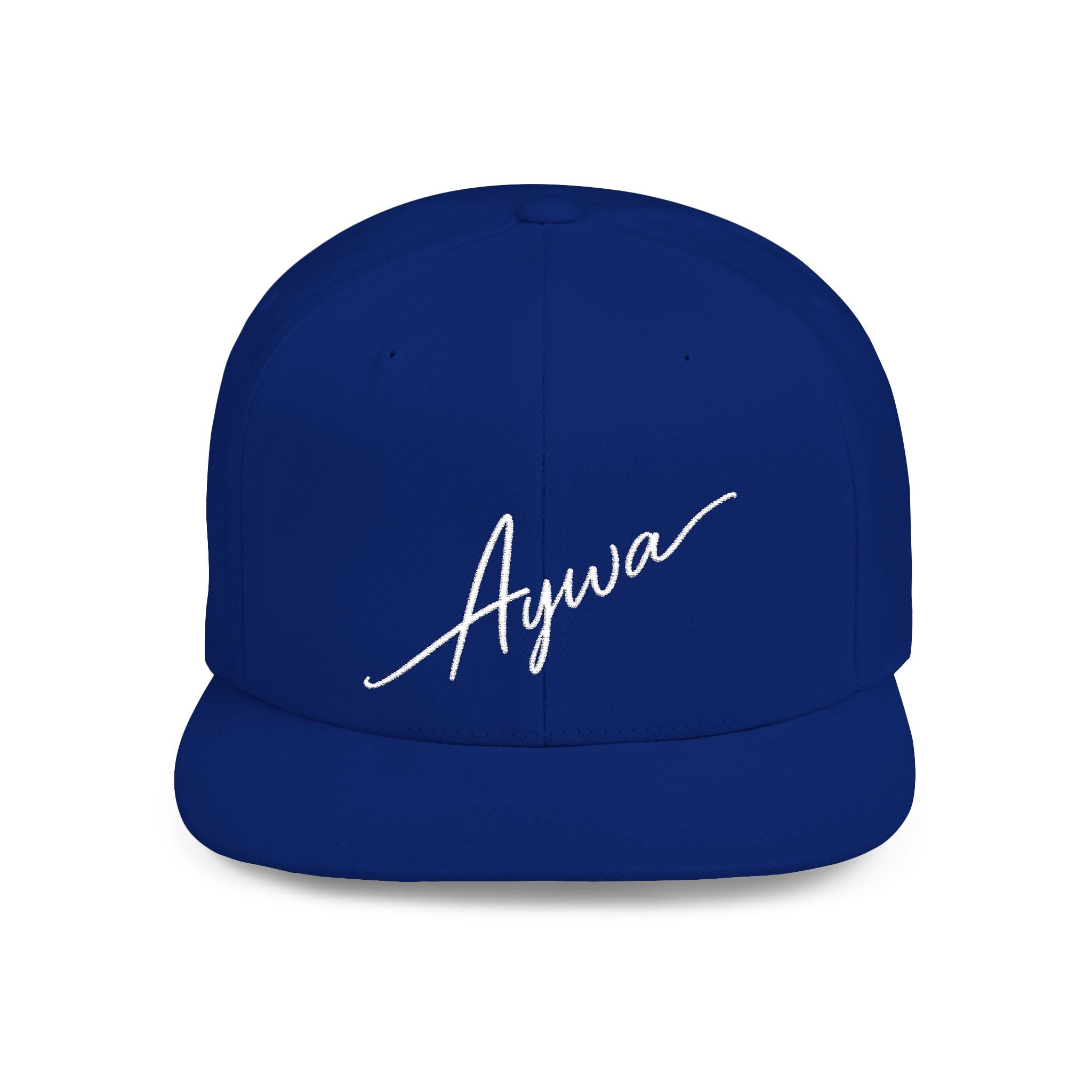 Aywa Malaabis Snapback Hat — Flat Bill Cap