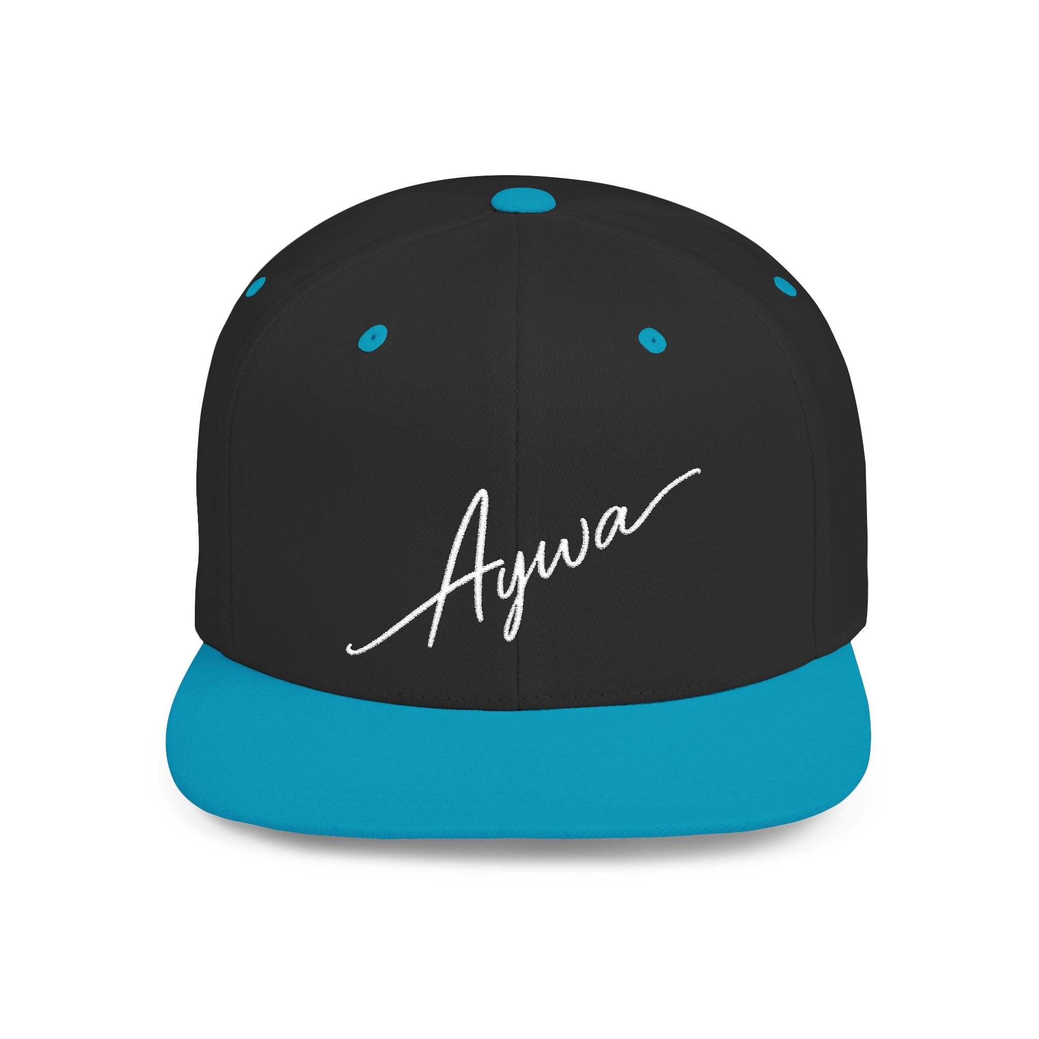 Aywa Malaabis Snapback Hat — Flat Bill Cap