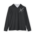 Aywa Malaabis - Aywa's Aqua Waves Sports Hoodie - Small White Font