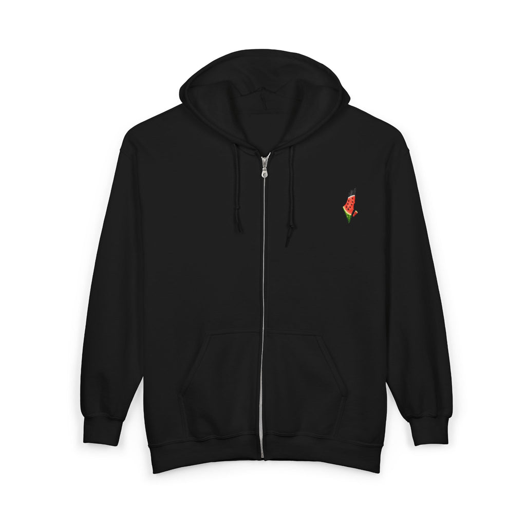 Aywa Malaabis - Watermelon Drip Full-Zip Hoodie