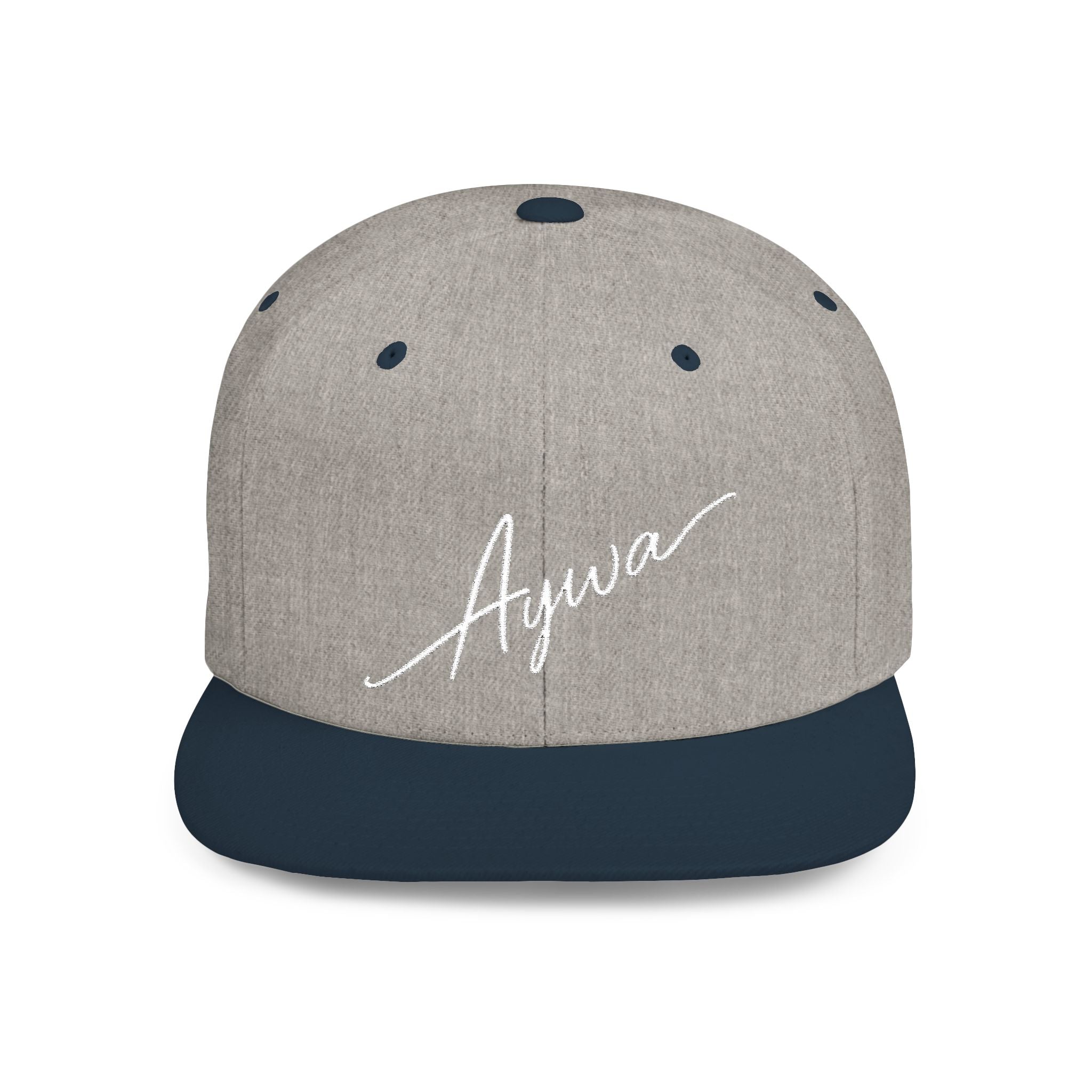 Aywa Malaabis Snapback Hat — Flat Bill Cap