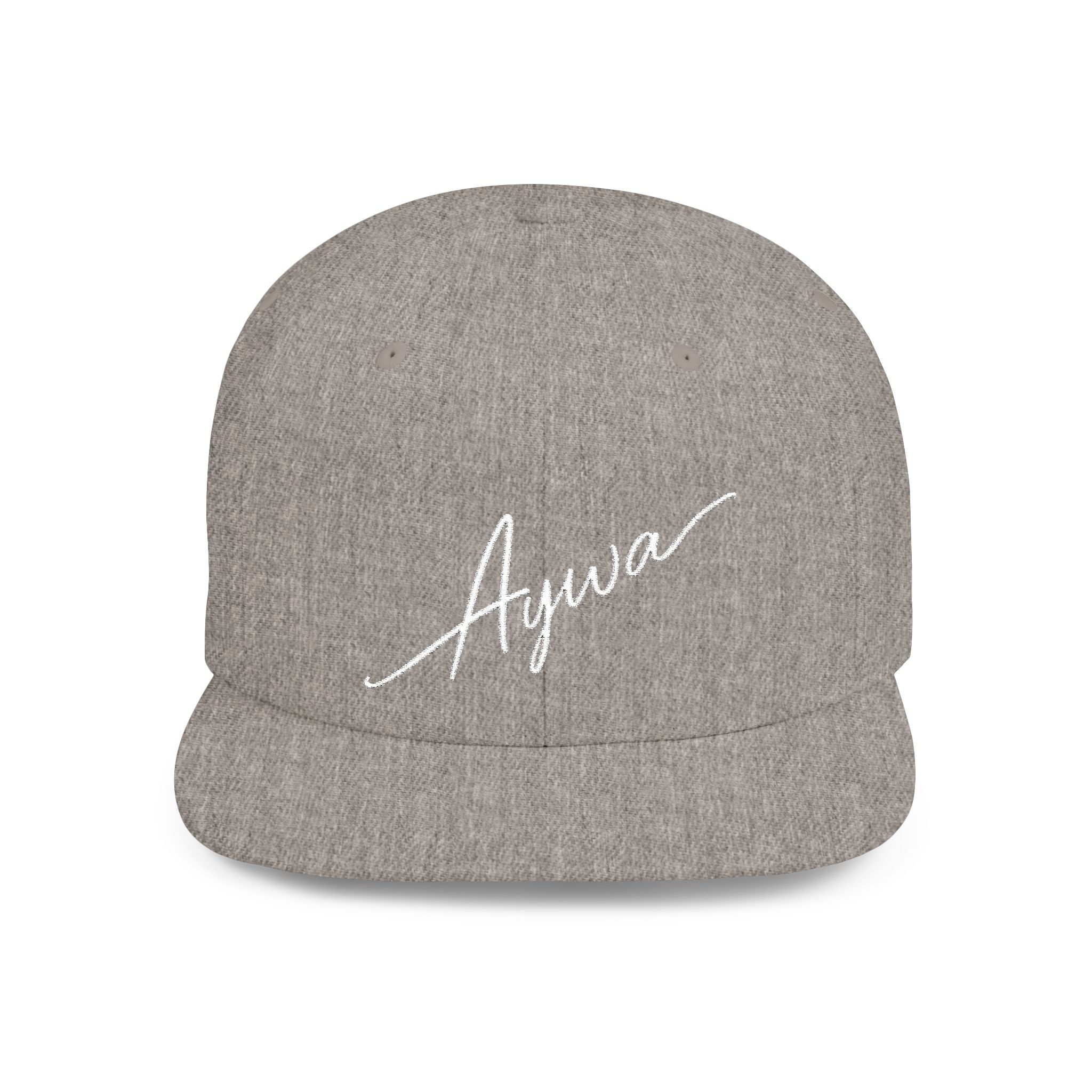 Aywa Malaabis Snapback Hat — Flat Bill Cap