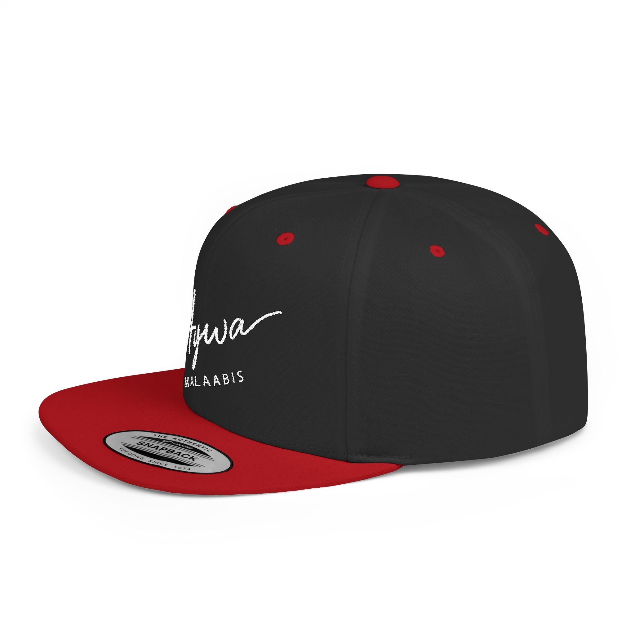 Aywa Snapback Hat — Flat Bill Cap