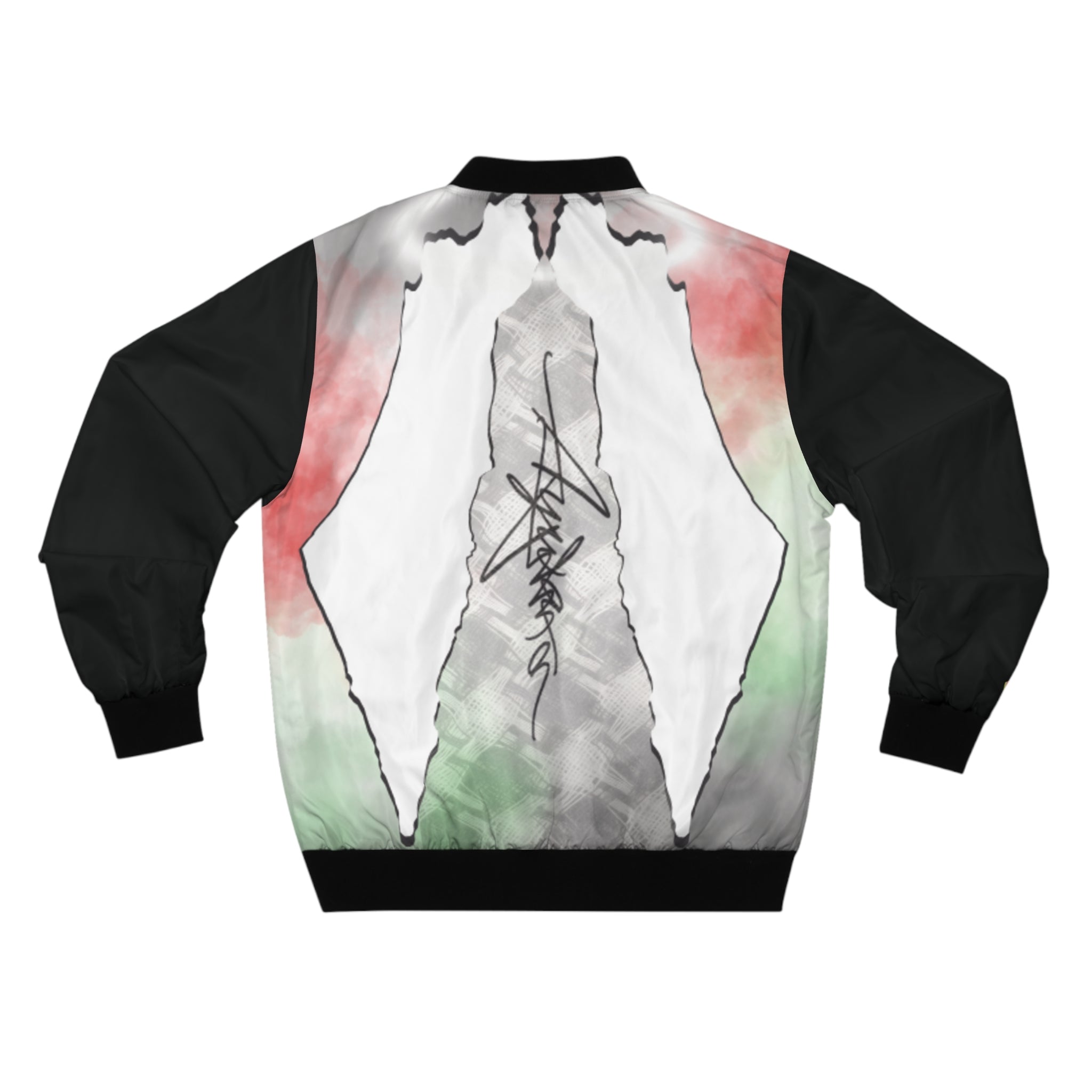 Aywa Malaabis - Aywa Bomber Jacket - White Font