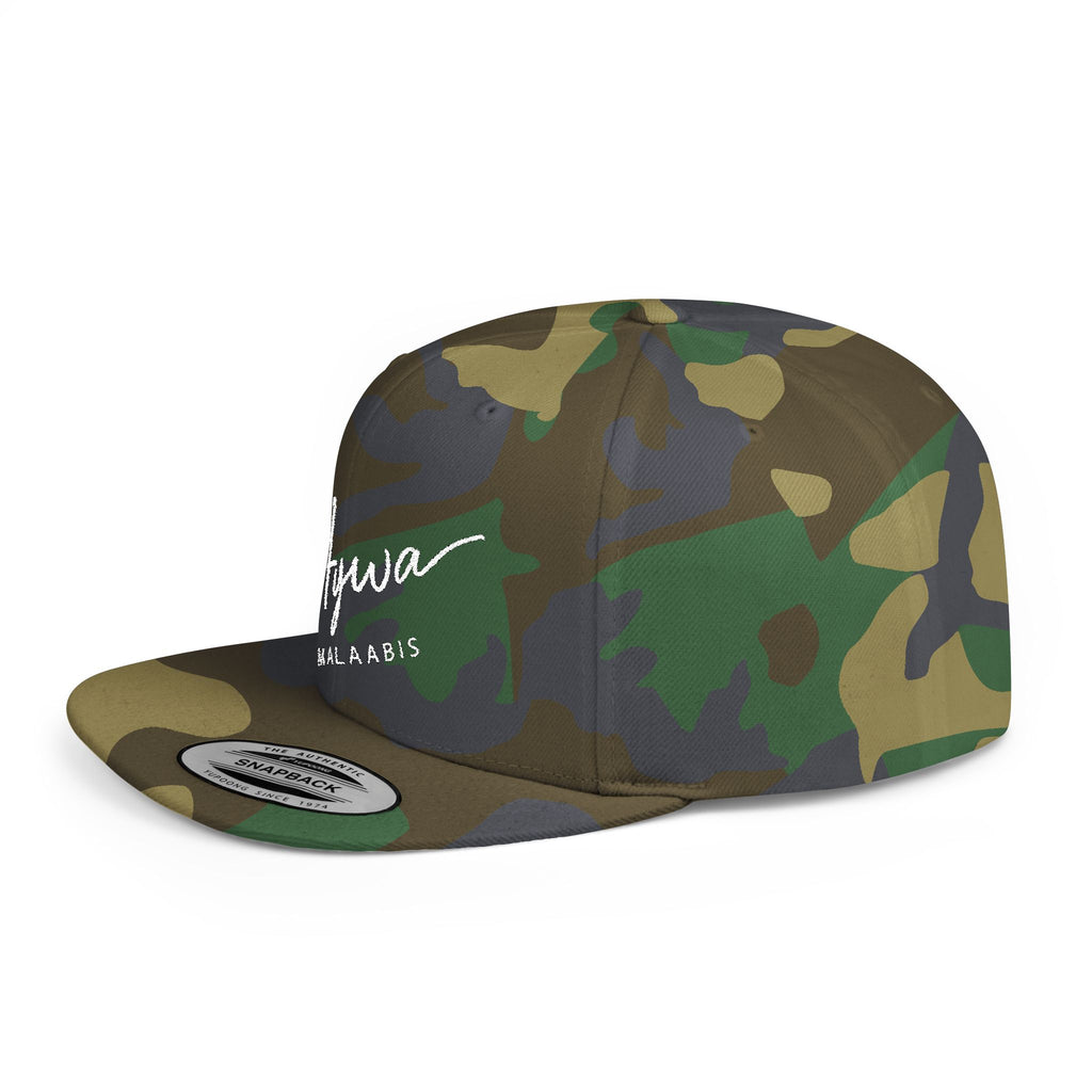 Aywa Snapback Hat — Flat Bill Cap