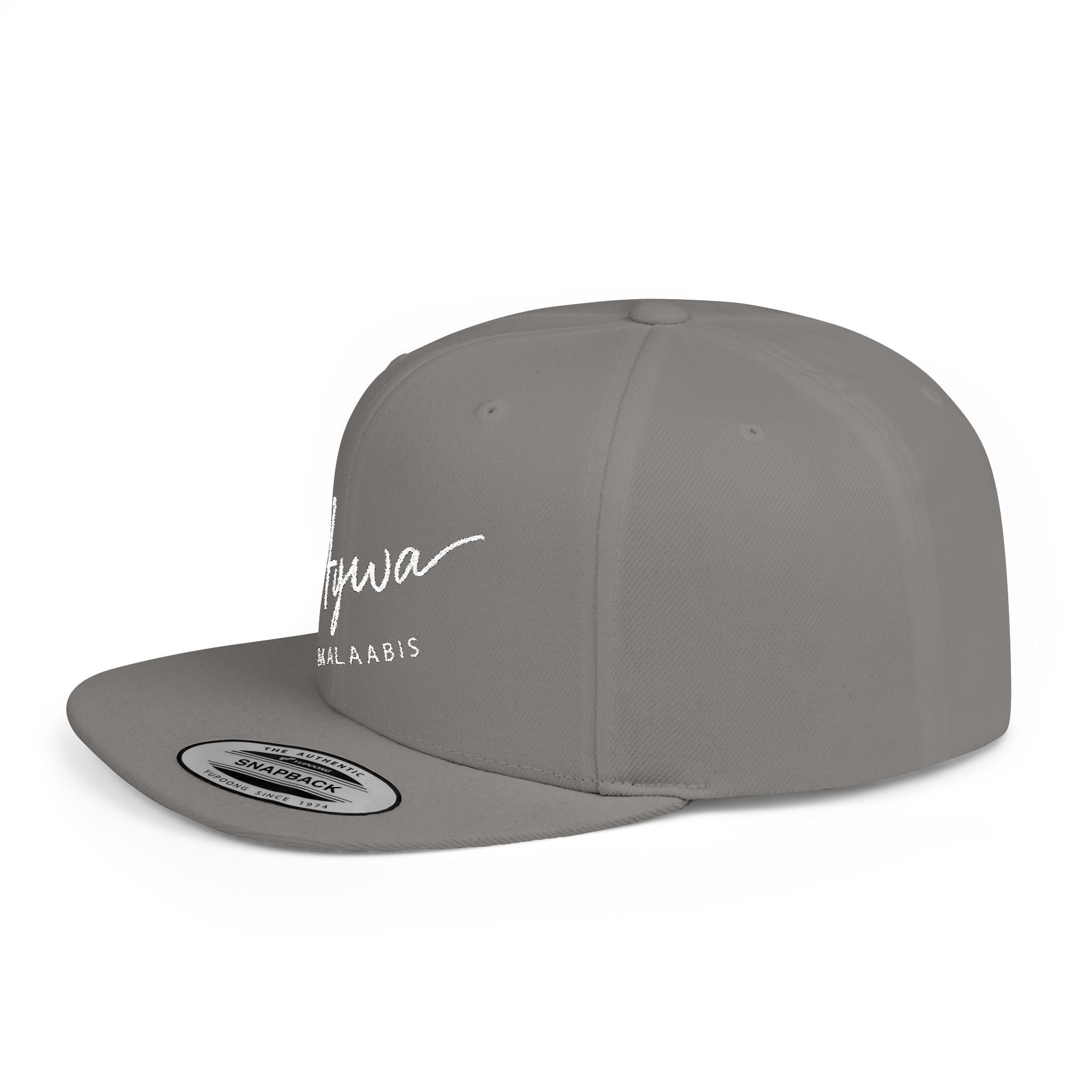 Aywa Snapback Hat — Flat Bill Cap